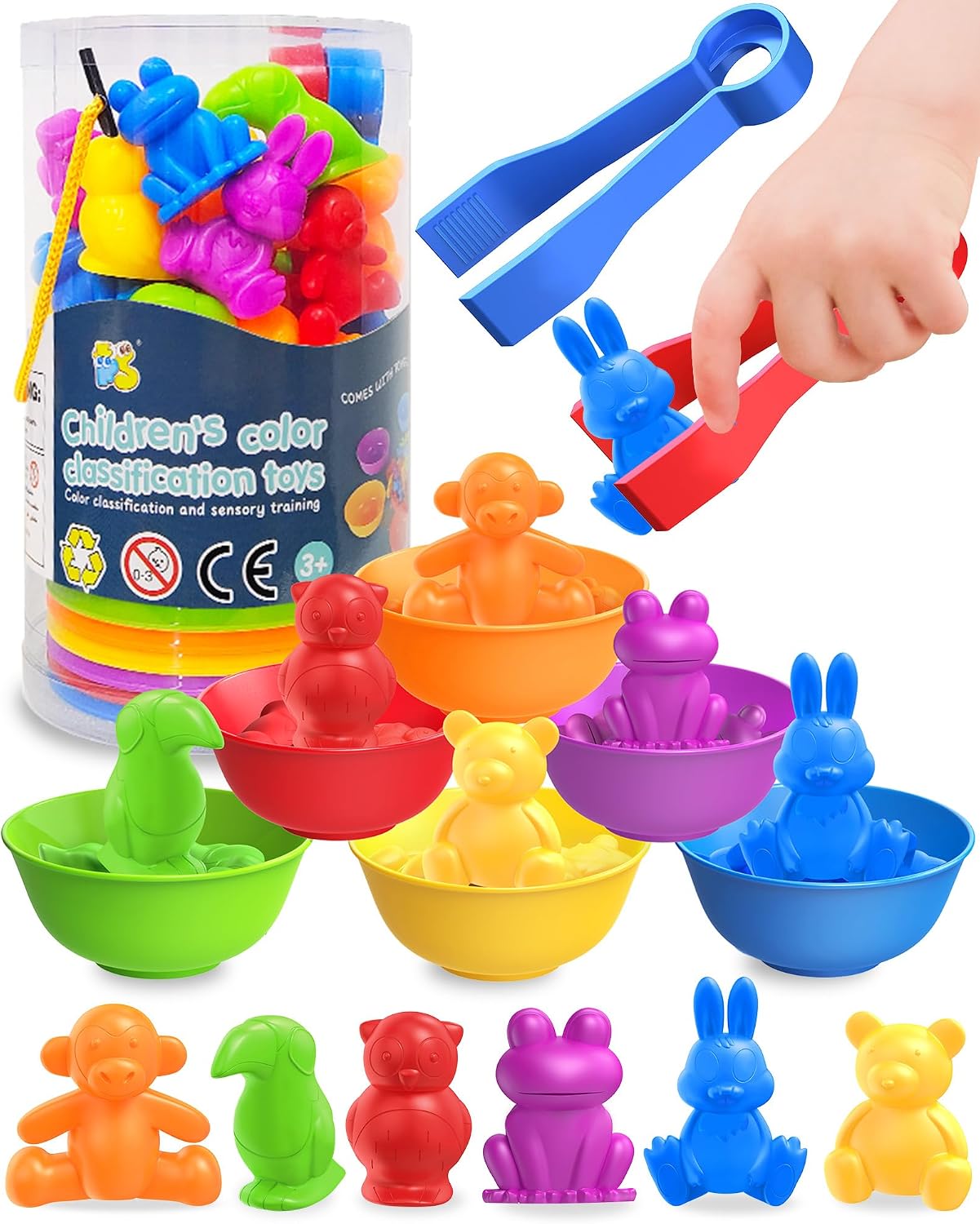 Counting Animals Montessori Toys for 3 4 5 Years Old Boys Girls, Preschool Learning Activities Kindergarten Educational Sensory Toys Gifts for Kids Toddlers Ages 3-5, 4-8 Counting Animals Montessori Toys for 3 4 5 Years Old Boys Girls, Preschool Learning Activities Kindergarten Educational Sensory Toys Gifts for Kids Toddlers Ages 3-5, 4-8