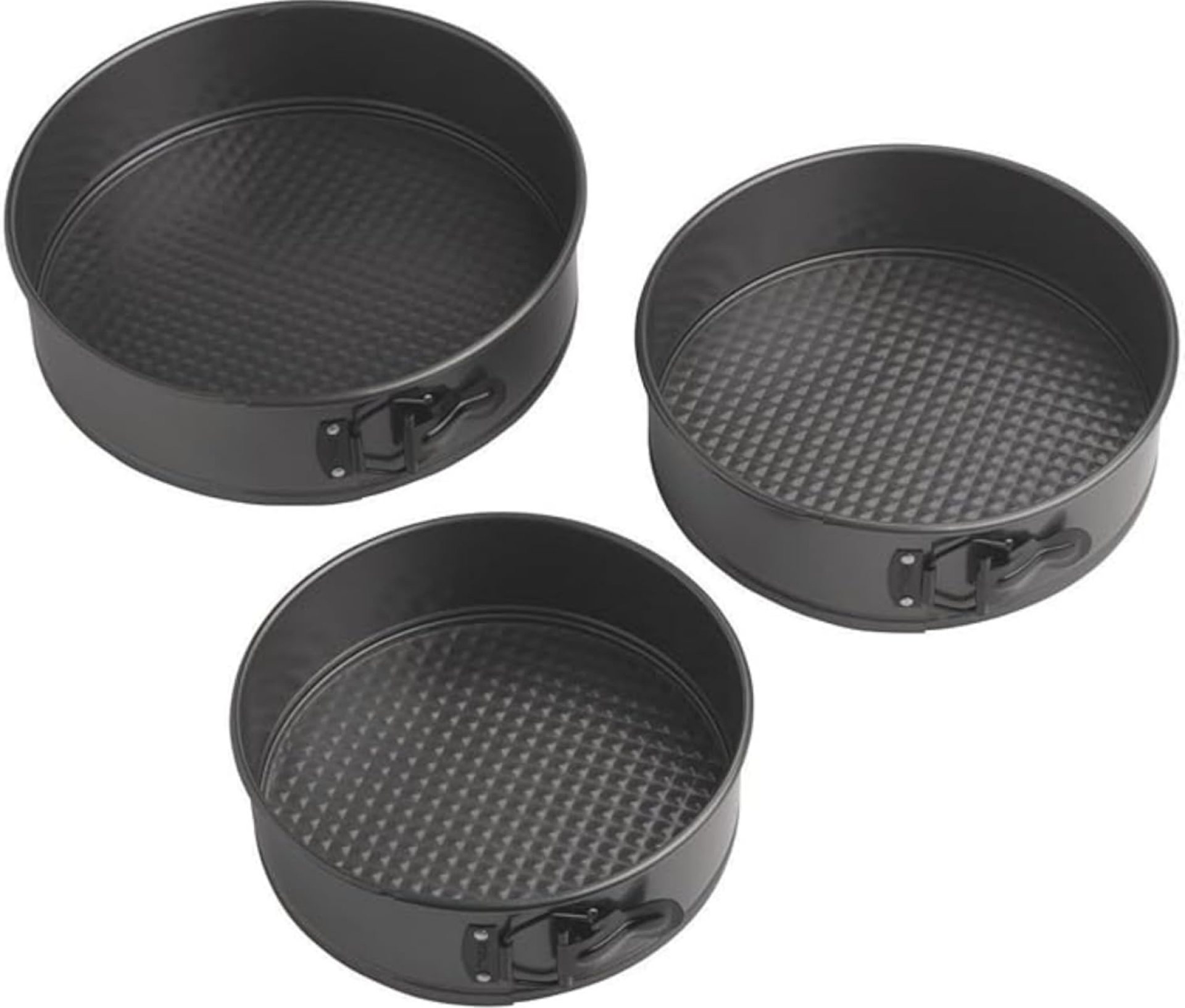 Wilton Gold Premium Non-Stick Warp-Resistant Bakeware, Made without PFAs, 3-Piece Springform Set, 8,9, 10 in, Packaging May Vary Wilton Gold Premium Non-Stick Warp-Resistant Bakeware, Made without PFAs, 3-Piece Springform Set, 8,9, 10 in, Packaging May Vary