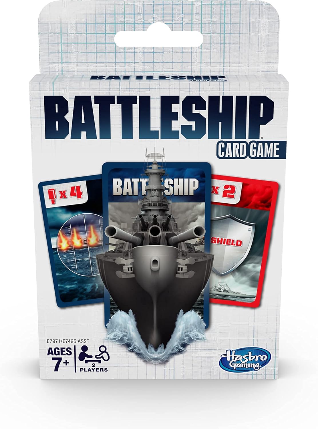 Hasbro Gaming Battleship Card Game for Kids, 2 Players Strategy Game Brown/a, Fun Summer Activities, Vacation Travel Essentials, Ages 7+ Hasbro Gaming Battleship Card Game for Kids, 2 Players Strategy Game Brown/a, Fun Summer Activities, Vacation Travel Essentials, Ages 7+