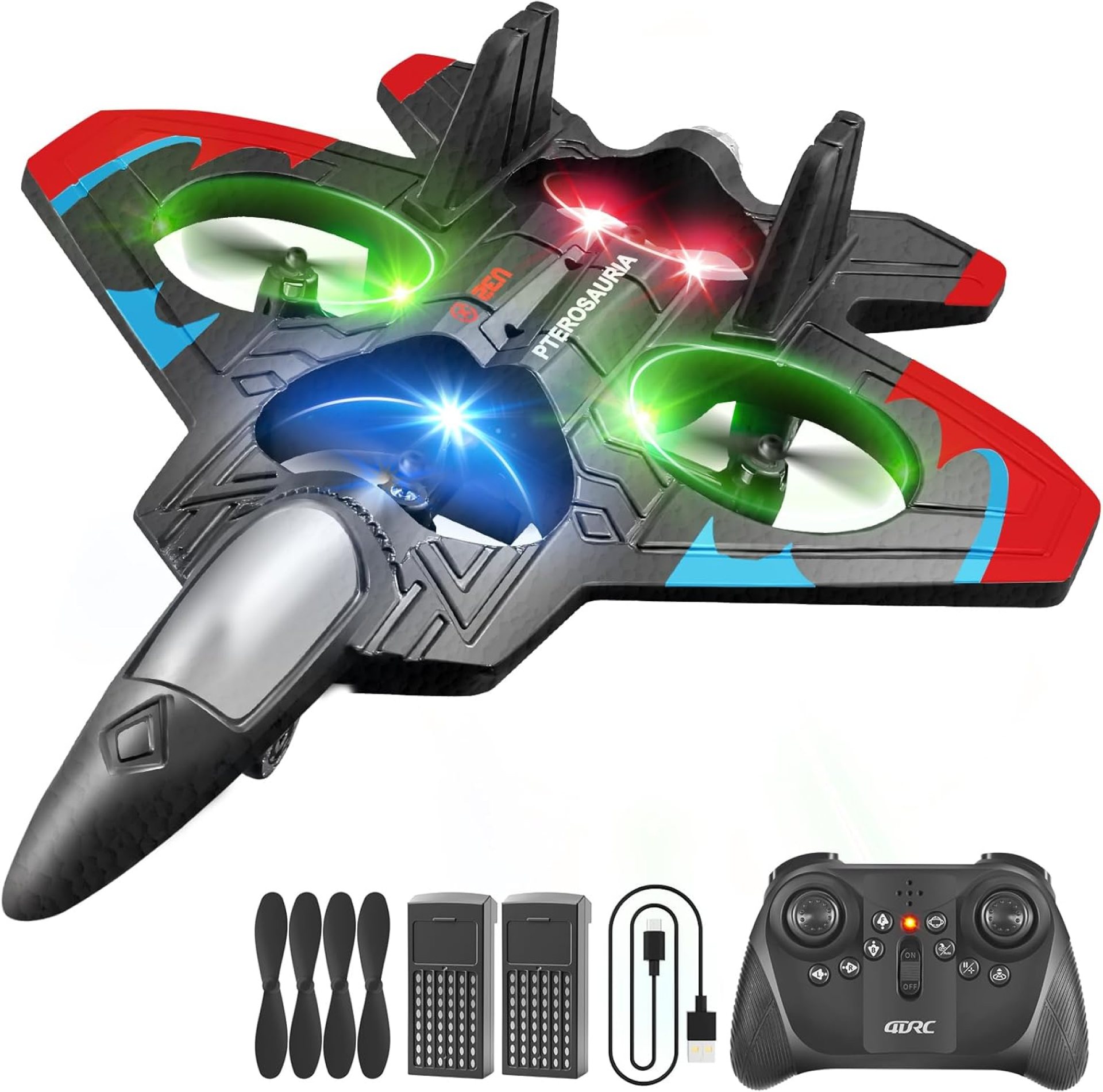 4DRC V32 Foam RC Planes Remote Control Airplanes for Kids Adults 8-16, RC Airplane Drone Helicopter with Light, 360° Flip Fighter Jet Toys, Stunt Roll, Airplane Toy Gifts for Kids Adults Beginners 4DRC V32 Foam RC Planes Remote Control Airplanes for Kids Adults 8-16, RC Airplane Drone Helicopter with Light, 360° Flip Fighter Jet Toys, Stunt Roll, Airplane Toy Gifts for Kids Adults Beginners