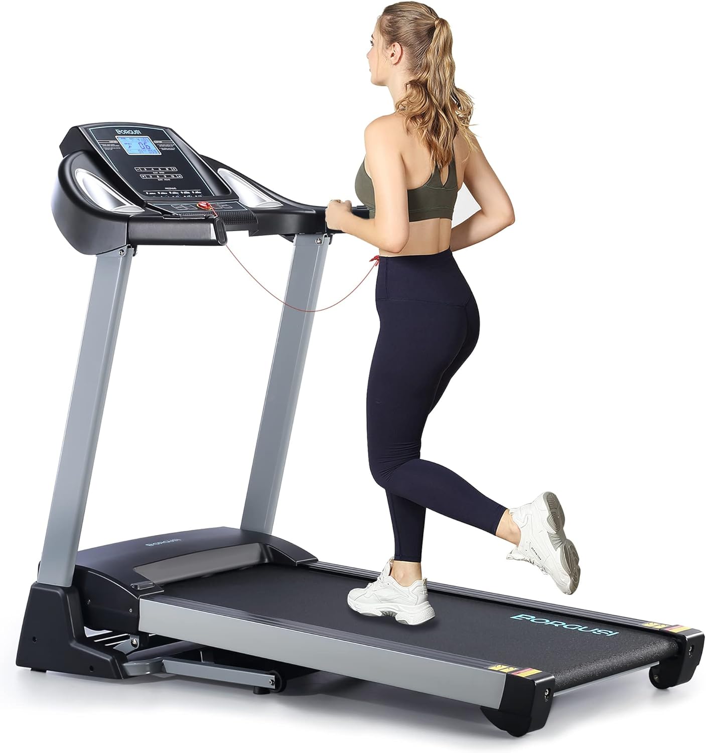 Treadmill with 15% Auto Incline and 350 LBS Capacity, 3.5 HP Folding Electric Treadmill Running Machine with Bluetooth Speaker for Home Use, 20″ Wide Tread Belt, Max 10MPH Speed Treadmill with 15% Auto Incline and 350 LBS Capacity, 3.5 HP Folding Electric Treadmill Running Machine with Bluetooth Speaker for Home Use, 20″ Wide Tread Belt, Max 10MPH Speed