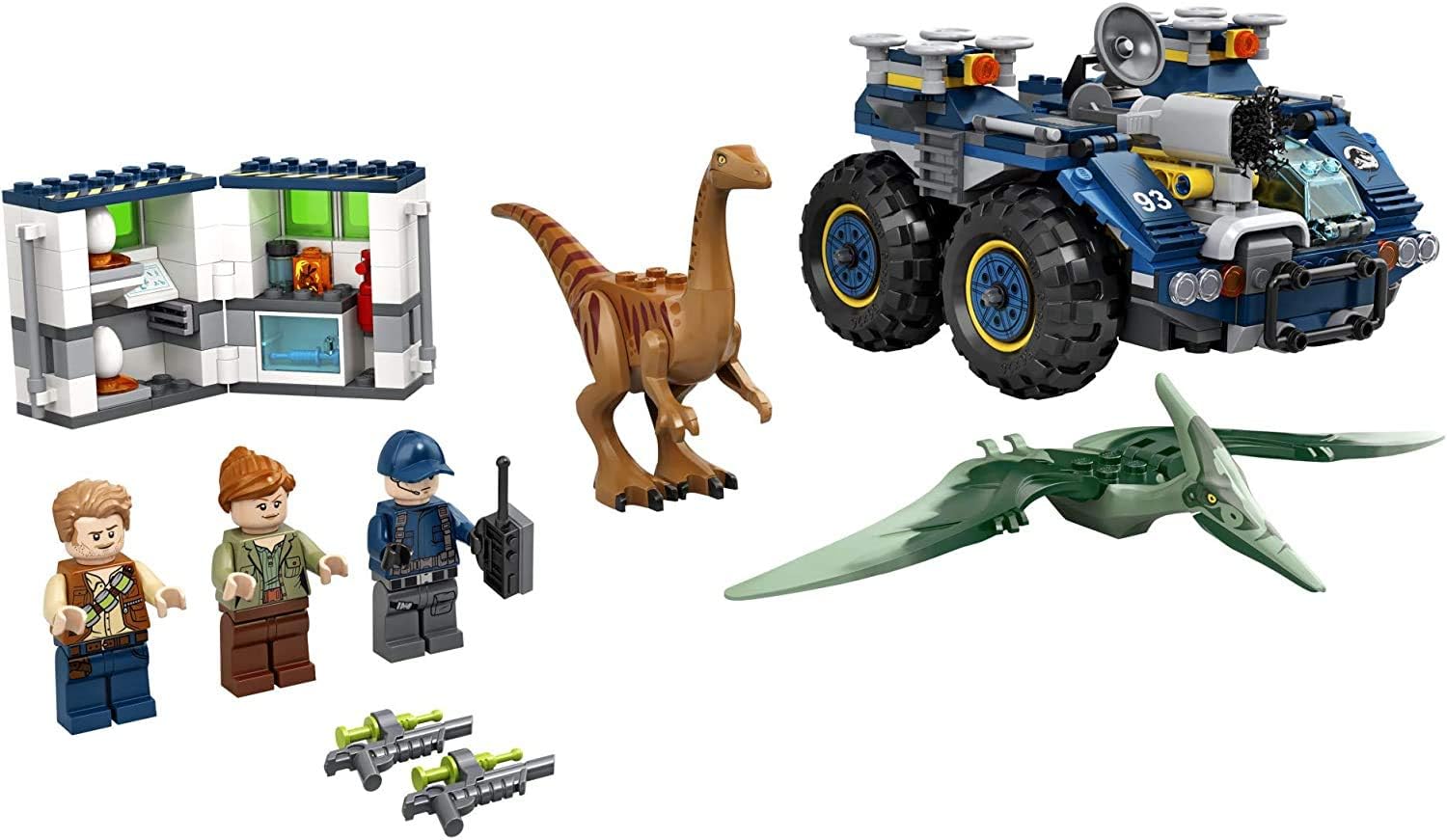 LEGO Jurassic World Gallimimus and Pteranodon Breakout 75940, Dinosaur Building Kit for Kids, Featuring Owen Grady, Claire Dearing and ACU Trooper Minifigures for Creative Play (391 Pieces) LEGO Jurassic World Gallimimus and Pteranodon Breakout 75940, Dinosaur Building Kit for Kids, Featuring Owen Grady, Claire Dearing and ACU Trooper Minifigures for Creative Play (391 Pieces)