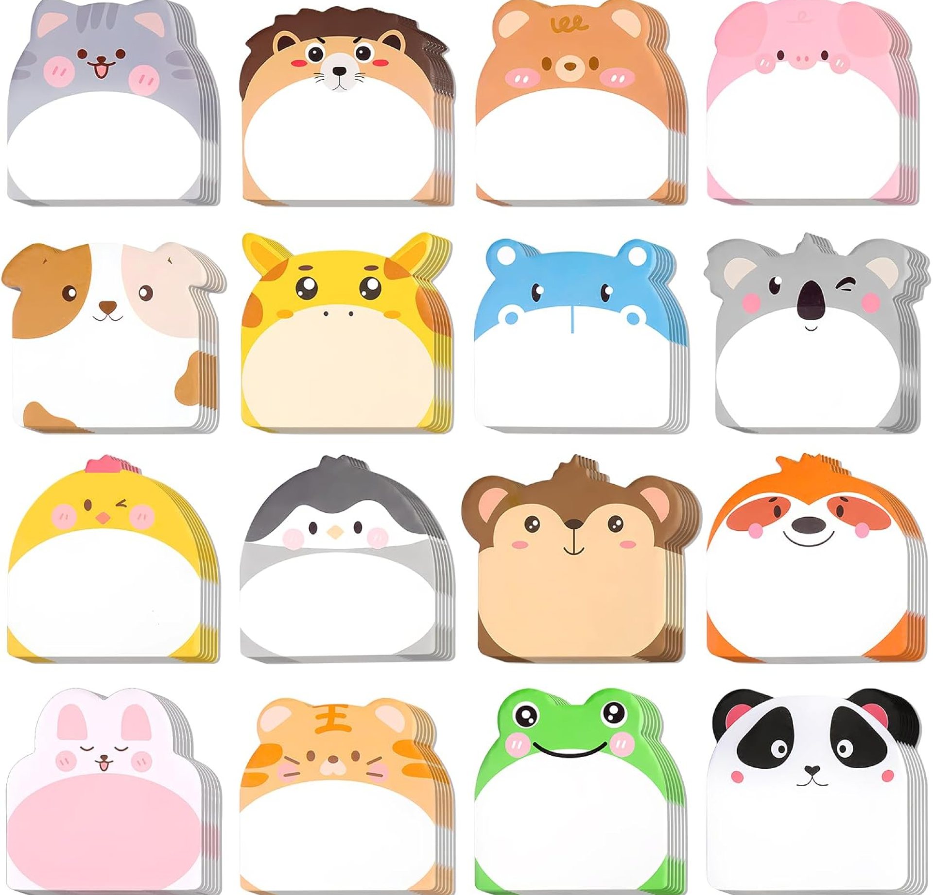 48 Pads 960 Sheets Cute Sticky Notes, Kawaii Fun Animal Sticky Notes Mini Cartoon Notes Pads Bulk Memo Self Adhesive for Home Office School Party Supplies 48 Pads 960 Sheets Cute Sticky Notes, Kawaii Fun Animal Sticky Notes Mini Cartoon Notes Pads Bulk Memo Self Adhesive for Home Office School Party Supplies