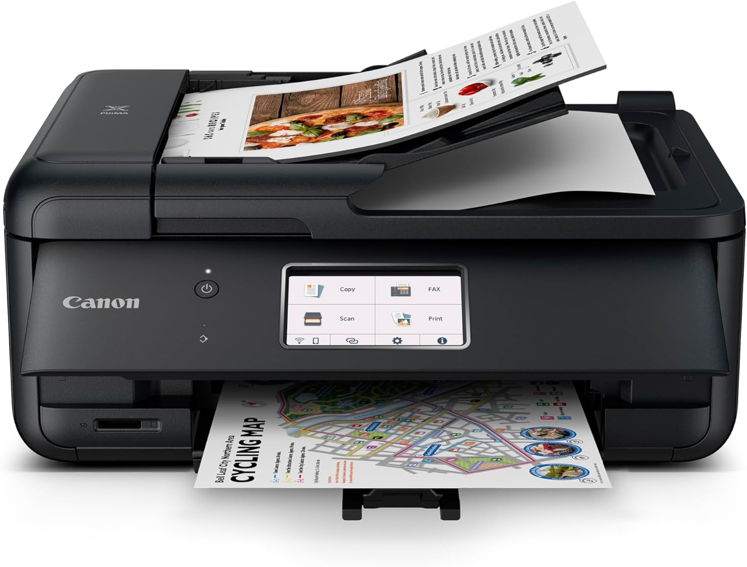 Canon PIXMA TR8620a – All-in-One Printer Home Office|Copier|Scanner|Fax|Auto Document Feeder | Photo, Document | Airprint (R), Android, Black, Works with Alexa Canon PIXMA TR8620a – All-in-One Printer Home Office|Copier|Scanner|Fax|Auto Document Feeder | Photo, Document | Airprint (R), Android, Black, Works with Alexa