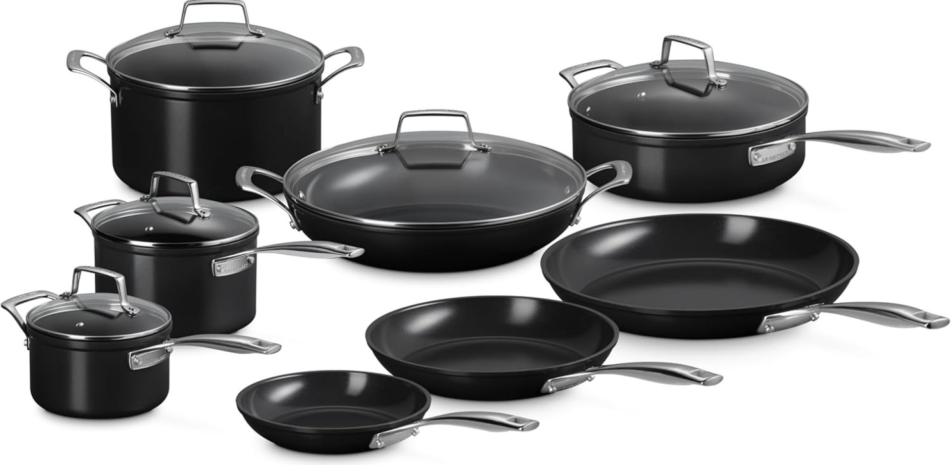 Le Creuset Essential Non-stick Ceramic 13 Pc. Cookware Set Le Creuset Essential Non-stick Ceramic 13 Pc. Cookware Set