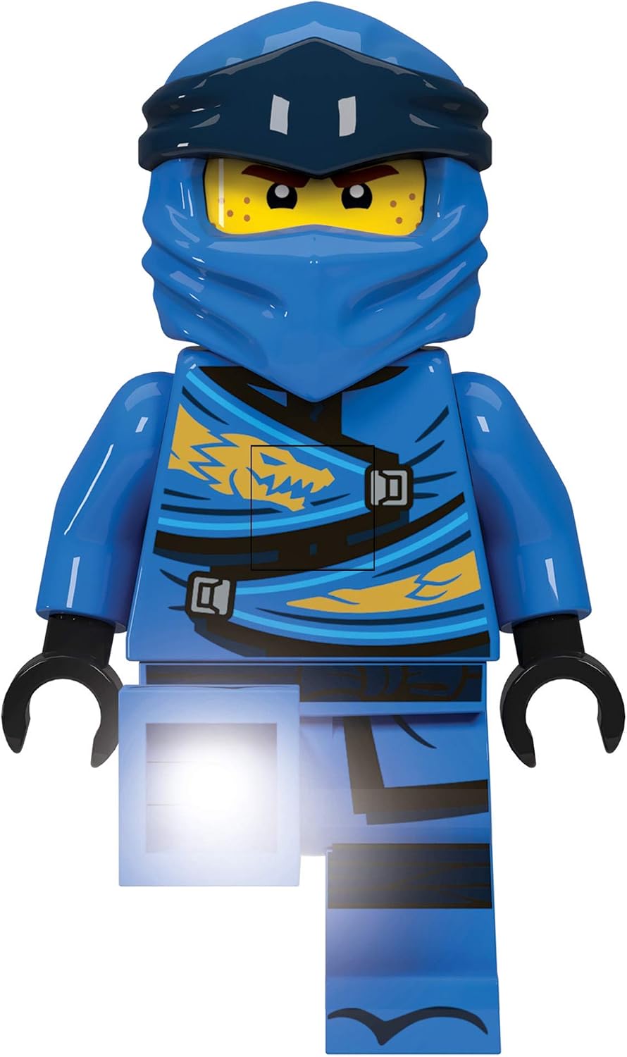 Lego Ninjago Legacy Jay LED Torch Flashlight (TO37) – 5 Inch Tall Figure, Battery Operated, Auto-Off, Portable, Used for Camping, Reading, Outdoor, Home Lego Ninjago Legacy Jay LED Torch Flashlight (TO37) – 5 Inch Tall Figure, Battery Operated, Auto-Off, Portable, Used for Camping, Reading, Outdoor, Home