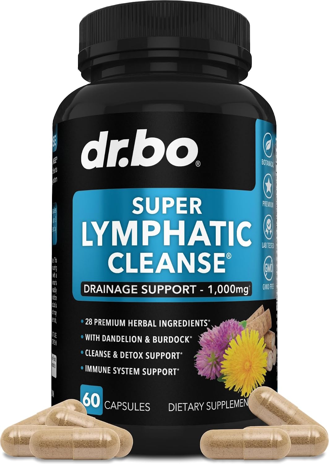 Lymphatic Drainage Supplements Pills – Lymphatic Support Total Herbal Cleanse Products Echinacea, Ginger, Dandelion, Red Root & Red Clover Supplement – Lymph Node Detox Cleanse Lymph System Drainage Lymphatic Drainage Supplements Pills – Lymphatic Support Total Herbal Cleanse Products Echinacea, Ginger, Dandelion, Red Root & Red Clover Supplement – Lymph Node Detox Cleanse Lymph System Drainage