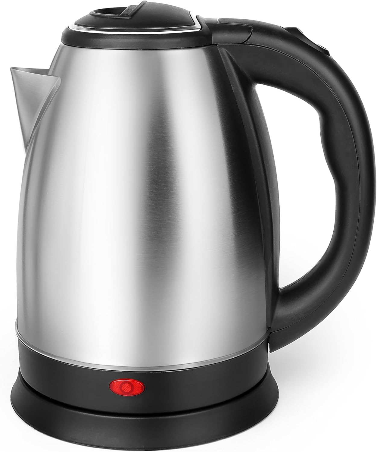 Stainless Steel Electric Tea Kettle, Electric Kettles for Boiling Water, 1.7L Electric Kettle, Cordless Water Boiler with 360 Degree Rotational Base, Automatic Shut Off, 1000W, Silver (Black) Stainless Steel Electric Tea Kettle, Electric Kettles for Boiling Water, 1.7L Electric Kettle, Cordless Water Boiler with 360 Degree Rotational Base, Automatic Shut Off, 1000W, Silver (Black)