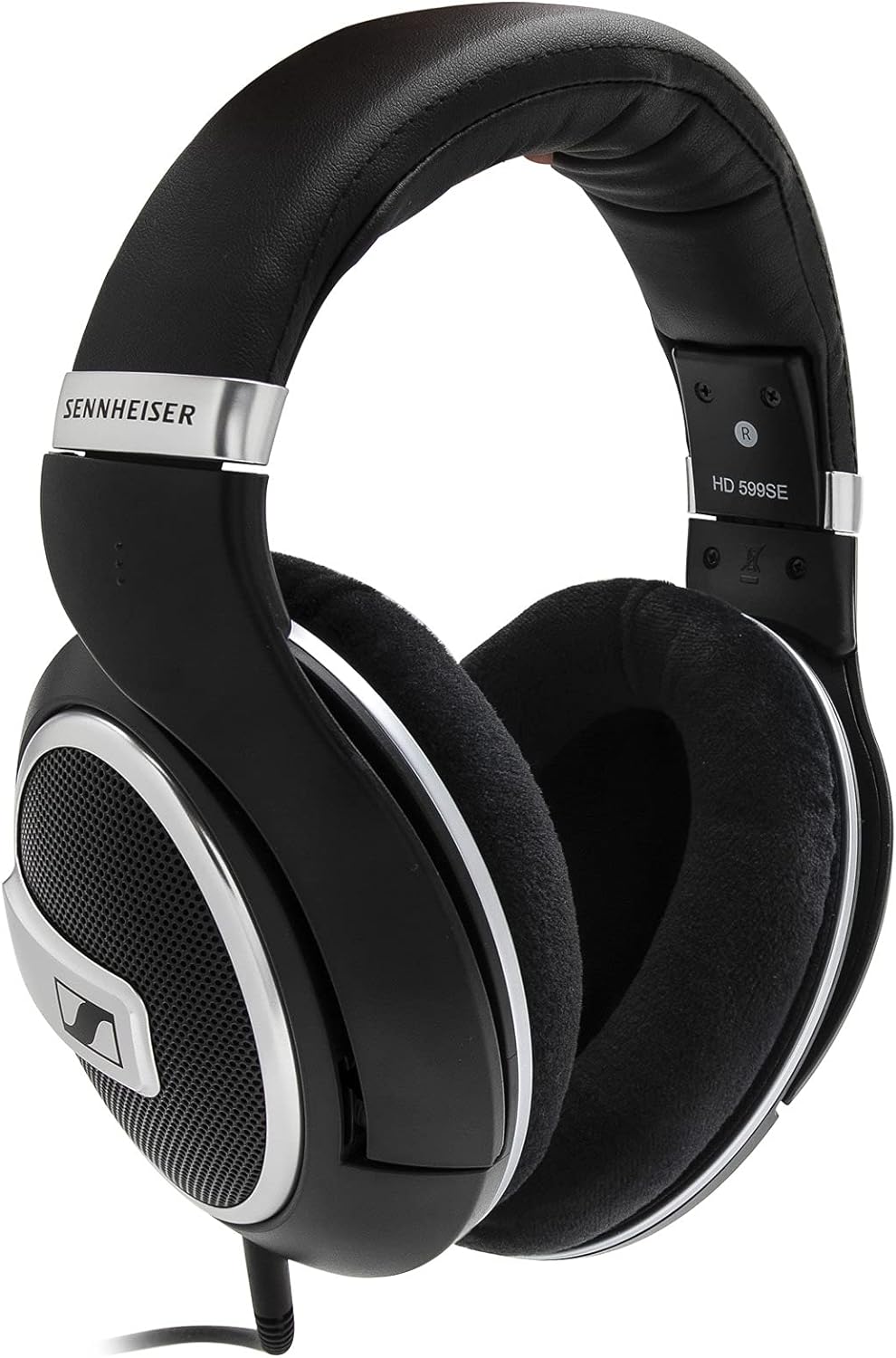 Sennheiser HD 599 SE Around Ear Open Back Headphone – Black Sennheiser HD 599 SE Around Ear Open Back Headphone – Black