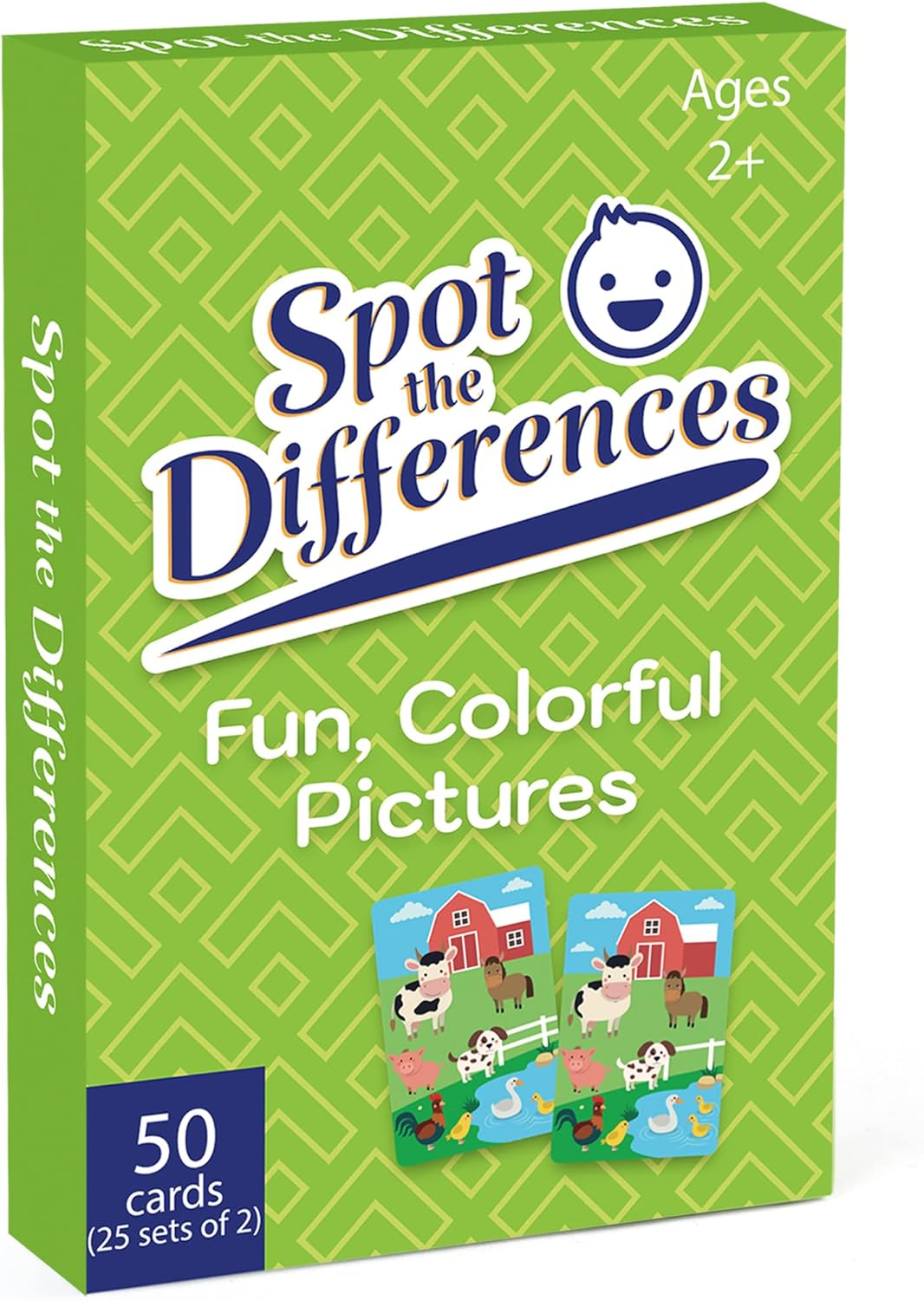 BenBen Spot The Differences Card Game for Kids, Matching Game, un Picture Puzzle Activity Cards for Family Game Night and Travel Games, Ages 2+ BenBen Spot The Differences Card Game for Kids, Matching Game, un Picture Puzzle Activity Cards for Family Game Night and Travel Games, Ages 2+