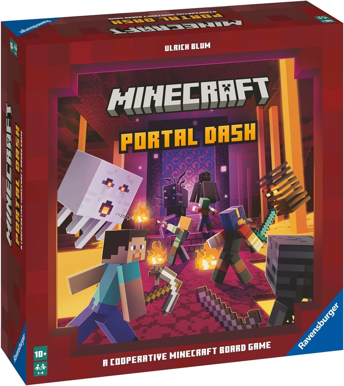 Ravensburger Minecraft: Portal Dash – Engaging Family Board Game for Kids and Adults | Adventure-Packed Gameplay | Ideal Gift for Minecraft Enthusiasts | Suitable for Age 10 and Above Ravensburger Minecraft: Portal Dash – Engaging Family Board Game for Kids and Adults | Adventure-Packed Gameplay | Ideal Gift for Minecraft Enthusiasts | Suitable for Age 10 and Above