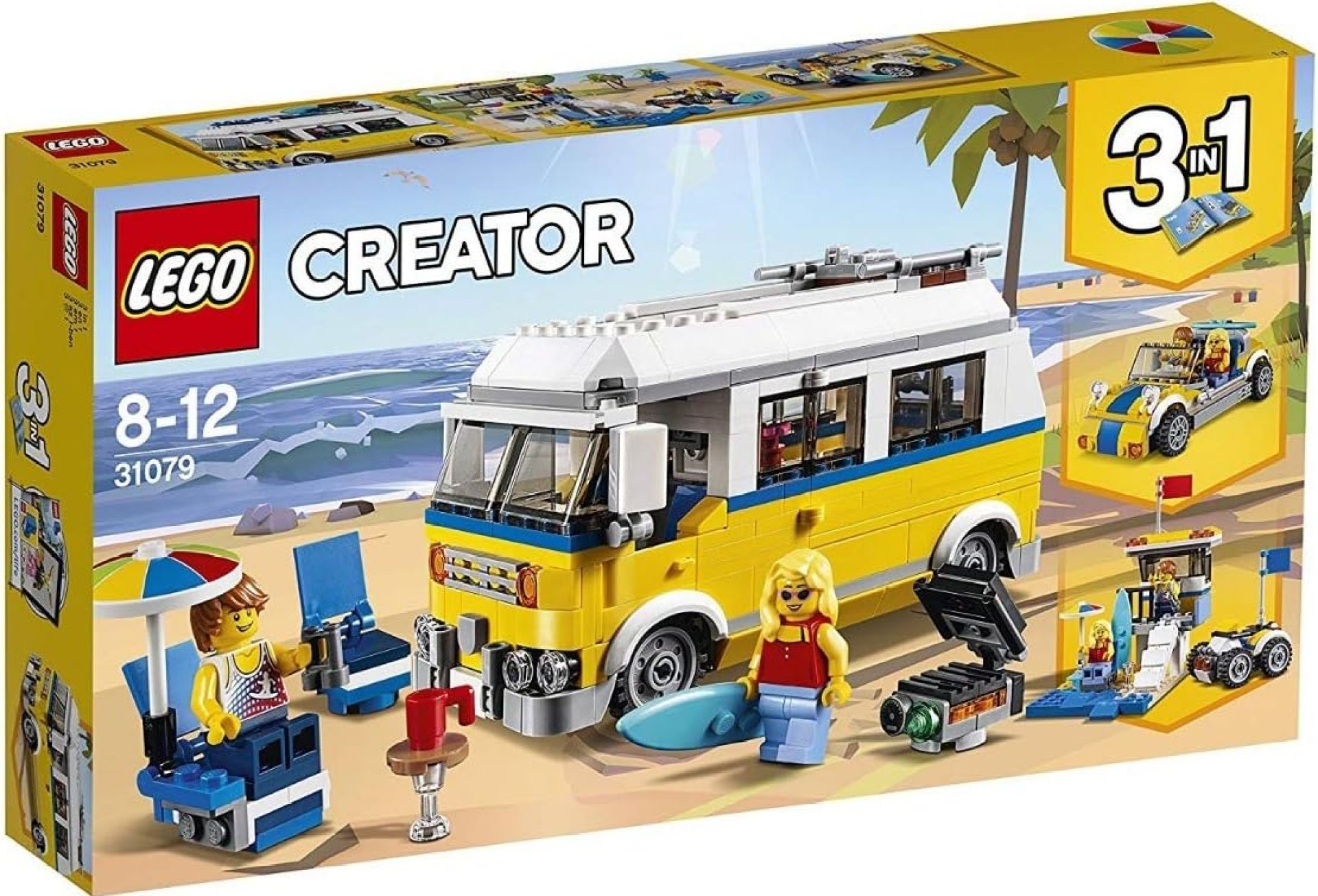 LEGO Creator 3in1 Sunshine Surfer Van 31079 Building Kit (379 Pieces) LEGO Creator 3in1 Sunshine Surfer Van 31079 Building Kit (379 Pieces)