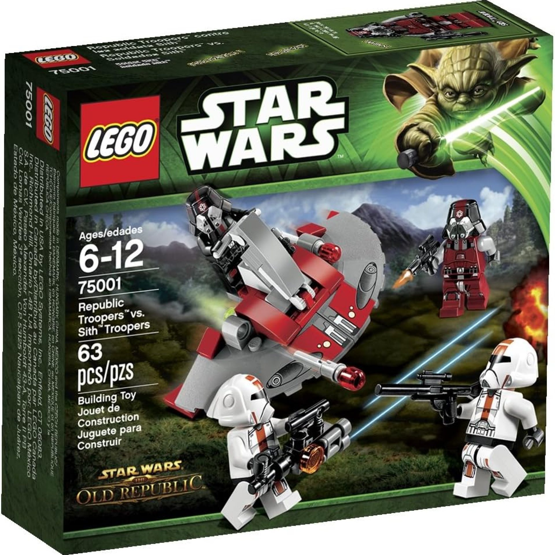 LEGO Star Wars Republic Troopers vs Sith Troopers 75002 LEGO Star Wars Republic Troopers vs Sith Troopers 75002