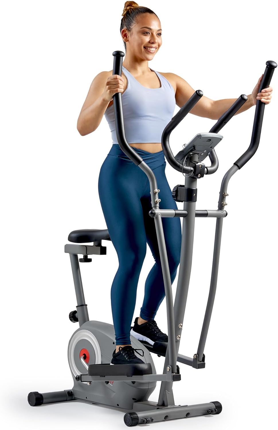 Sunny Health & Fitness Essential Smart 2-in-1 Cross Trainer Elliptical Bike, Magnetic Training Machine for Adult/Seniors Home Gym Cardio Exercises, Free SunnyFit App Bluetooth Connection – SF-E322004 Sunny Health & Fitness Essential Smart 2-in-1 Cross Trainer Elliptical Bike, Magnetic Training Machine for Adult/Seniors Home Gym Cardio Exercises, Free SunnyFit App Bluetooth Connection – SF-E322004