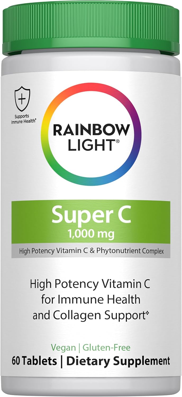 Rainbow Light Super C 1000 mg, 60-Count Rainbow Light Super C 1000 mg, 60-Count