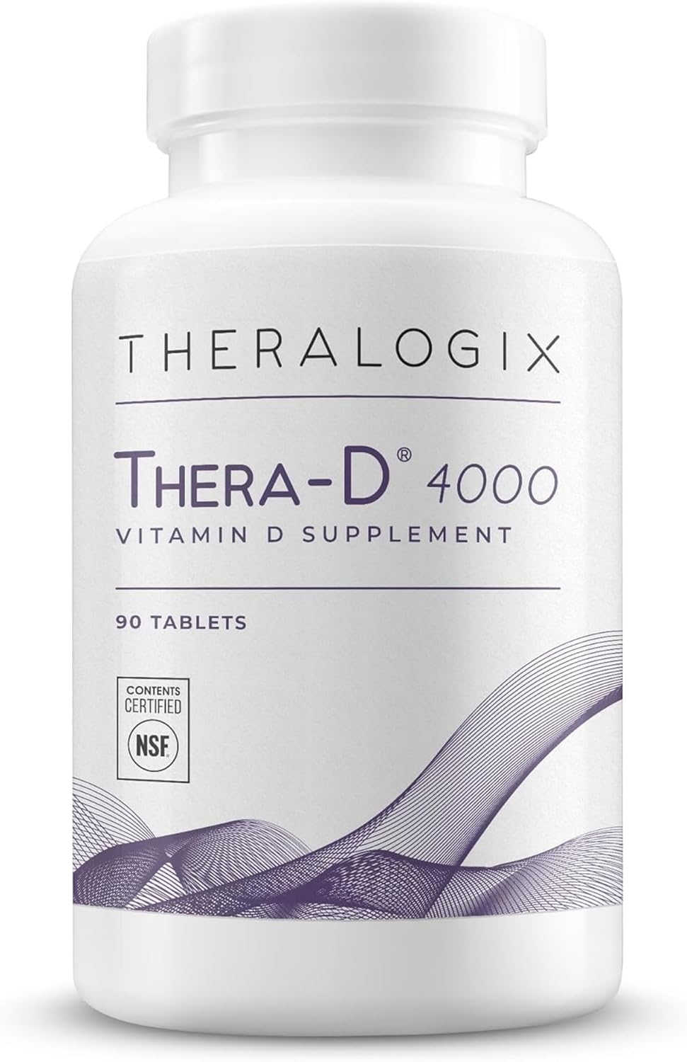Theralogix Thera-D 4000 Vitamin D Supplement – 4,000 IU (100 mcg) Vitamin D3 Tablets – 90-Day Supply – Immune Support Supplement for Women & Men – Aids Bone & Heart Health – NSF Certified – 90 Tablets Theralogix Thera-D 4000 Vitamin D Supplement – 4,000 IU (100 mcg) Vitamin D3 Tablets – 90-Day Supply – Immune Support Supplement for Women & Men – Aids Bone & Heart Health – NSF Certified – 90 Tablets