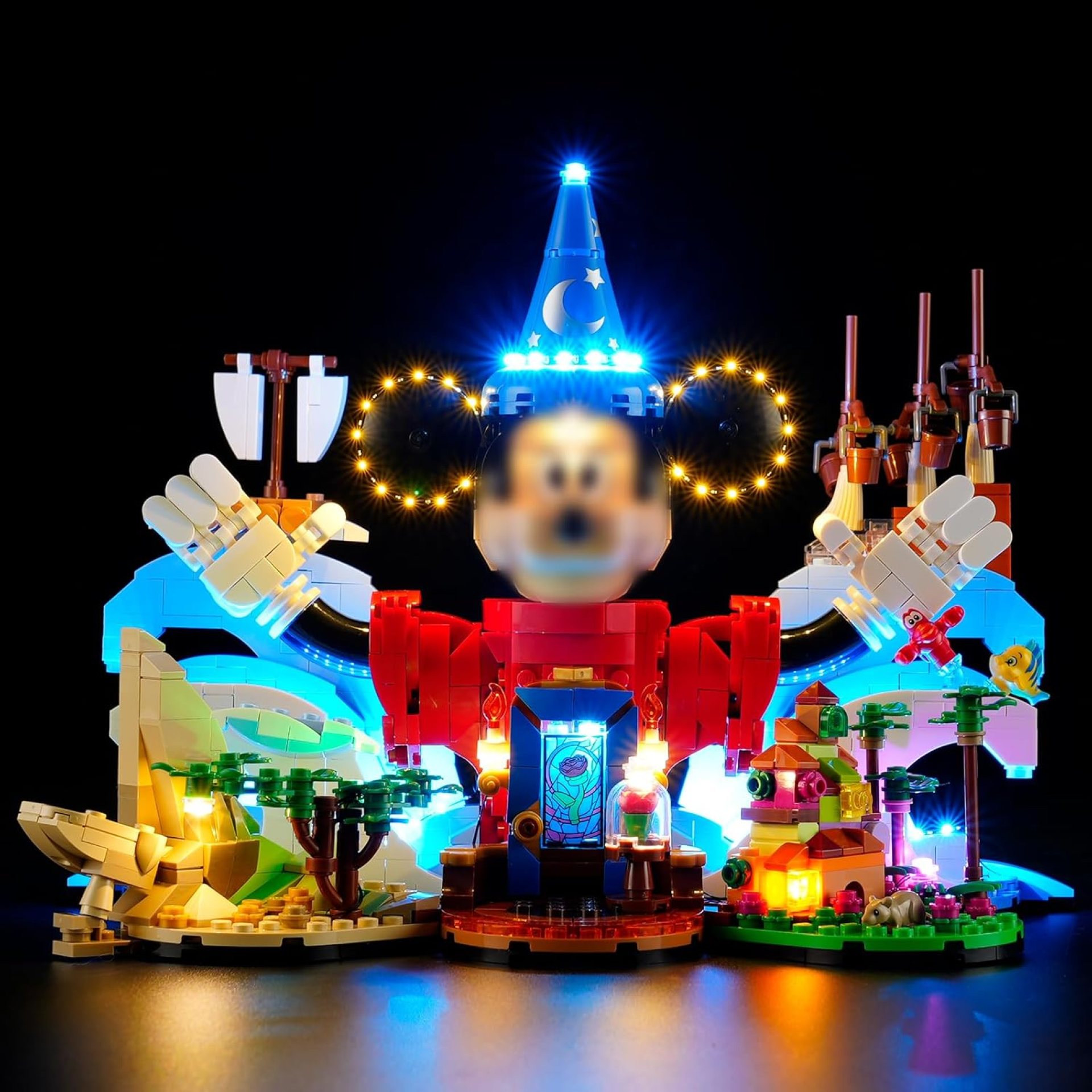 YEABRICKS LED Light for 21352 Ideas Magic of Disney Building Blocks Model (Building Set NOT Included) YEABRICKS LED Light for 21352 Ideas Magic of Disney Building Blocks Model (Building Set NOT Included)