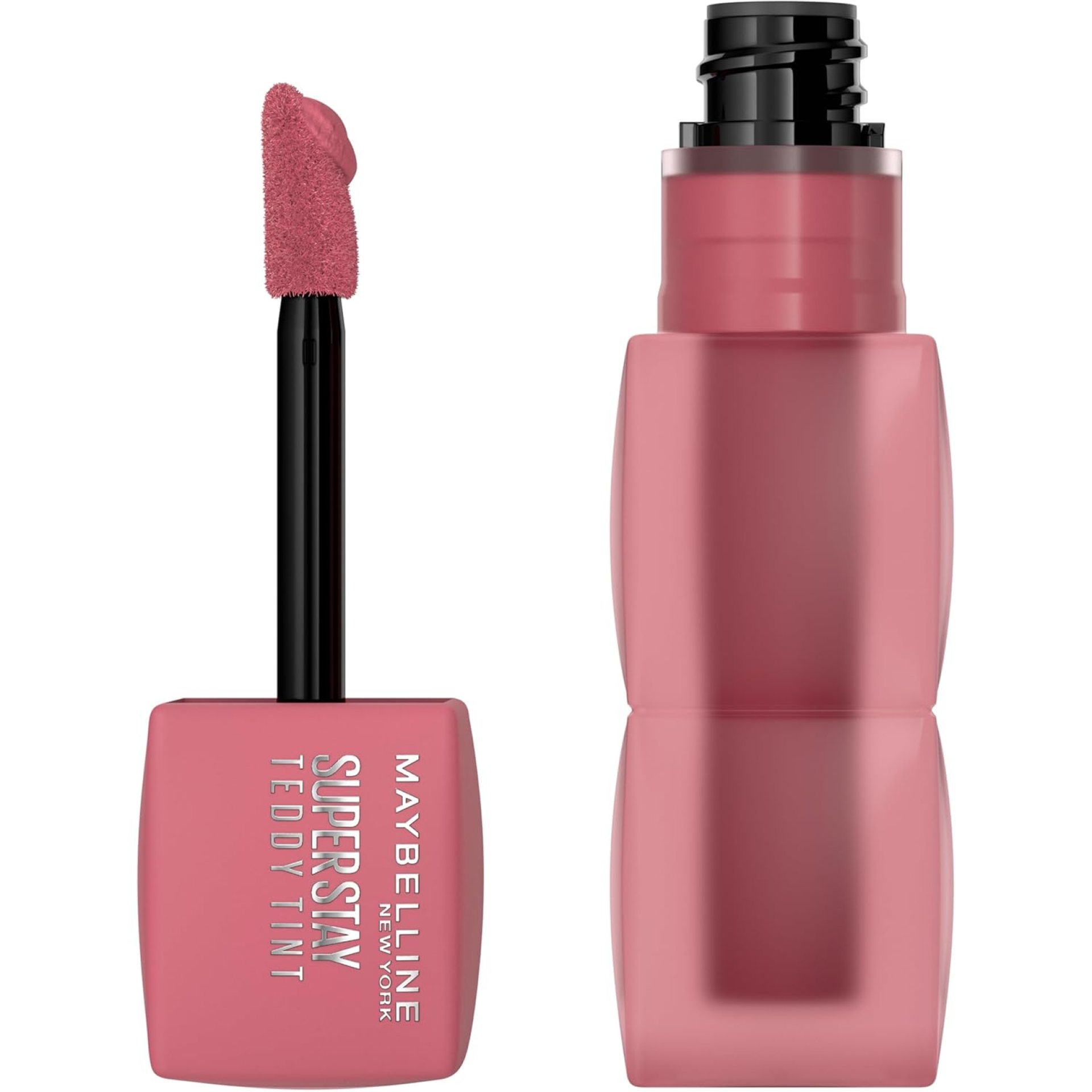 Maybelline Super Stay Teddy Lip Tint, Long Lasting Matte Lipstick For Up To 12HR Wear, Kneehigh, 1 Count Maybelline Super Stay Teddy Lip Tint, Long Lasting Matte Lipstick For Up To 12HR Wear, Kneehigh, 1 Count