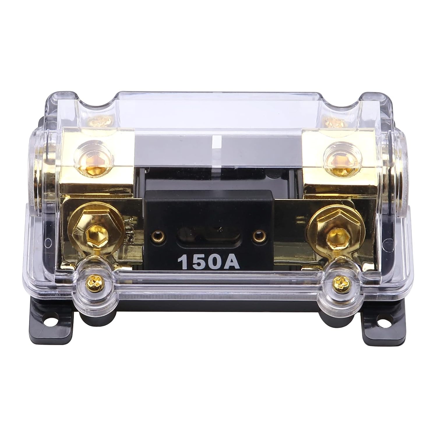 ZOOKOTO 150A Fuse Holder,Car Stereo Audio Inline ANL Fuse Holder 0 2 4 Gauge in Out with 150 Amp ANLFuse Black Base ZOOKOTO 150A Fuse Holder,Car Stereo Audio Inline ANL Fuse Holder 0 2 4 Gauge in Out with 150 Amp ANLFuse Black Base