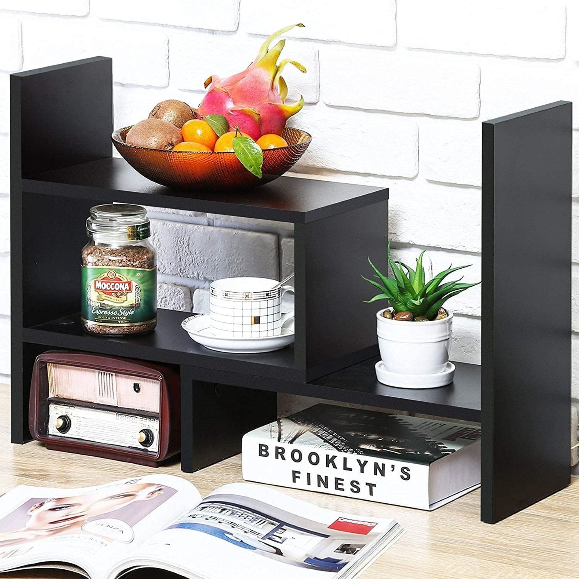 Desktop Bookshelf Desk Storage Organizer Adjustable Wood Desktop Display Shelf Rack Counter Office Storage Rack Top Bookcase – Free Style Display Natural Stand Office Supplies Desk Organizer Desktop Bookshelf Desk Storage Organizer Adjustable Wood Desktop Display Shelf Rack Counter Office Storage Rack Top Bookcase – Free Style Display Natural Stand Office Supplies Desk Organizer