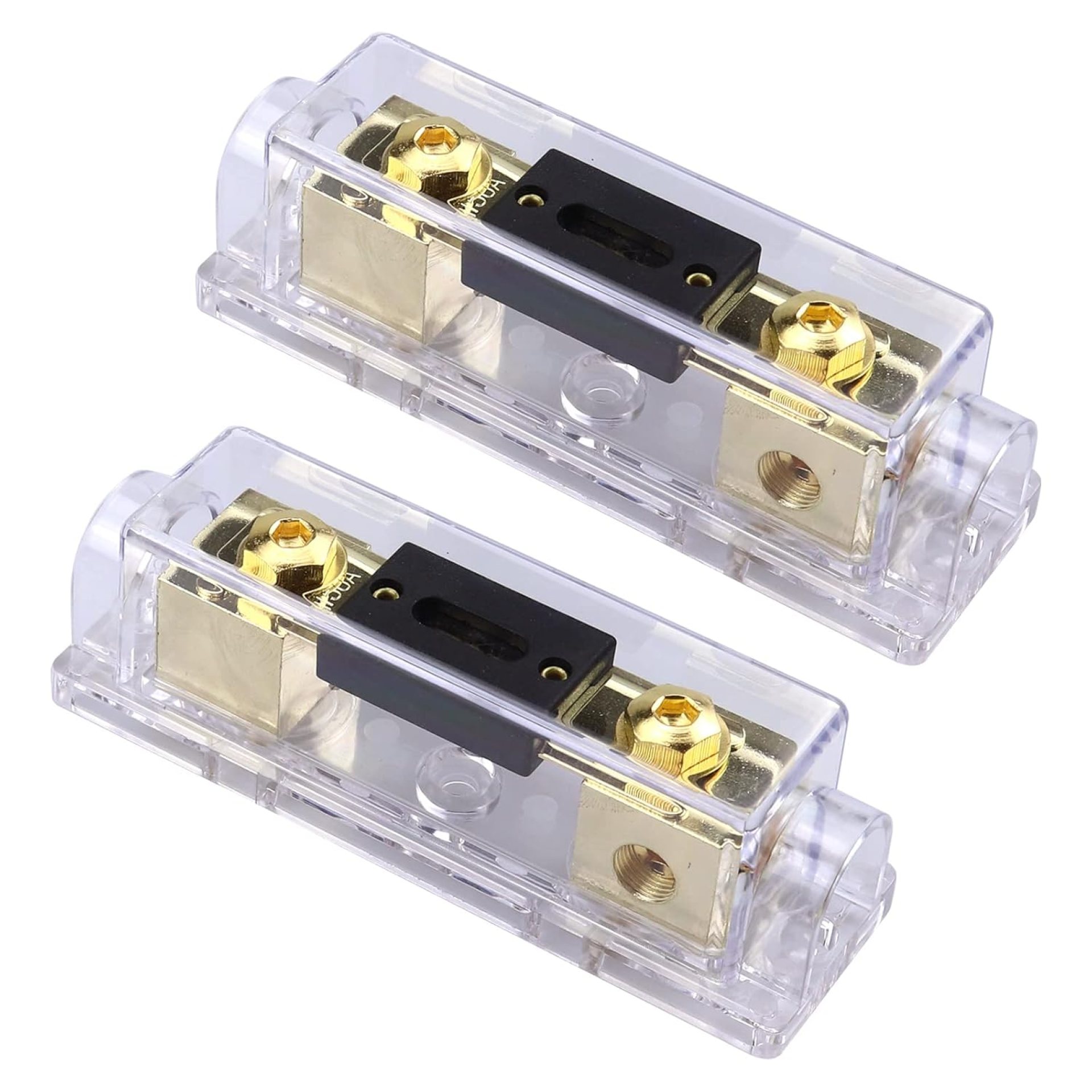 0/2/4 Gauge AWG in-Line ANL Fuse Holder 150A, Inline Fuse Block 150A for Car Audio Amplifier (2 Pack) 0/2/4 Gauge AWG in-Line ANL Fuse Holder 150A, Inline Fuse Block 150A for Car Audio Amplifier (2 Pack)