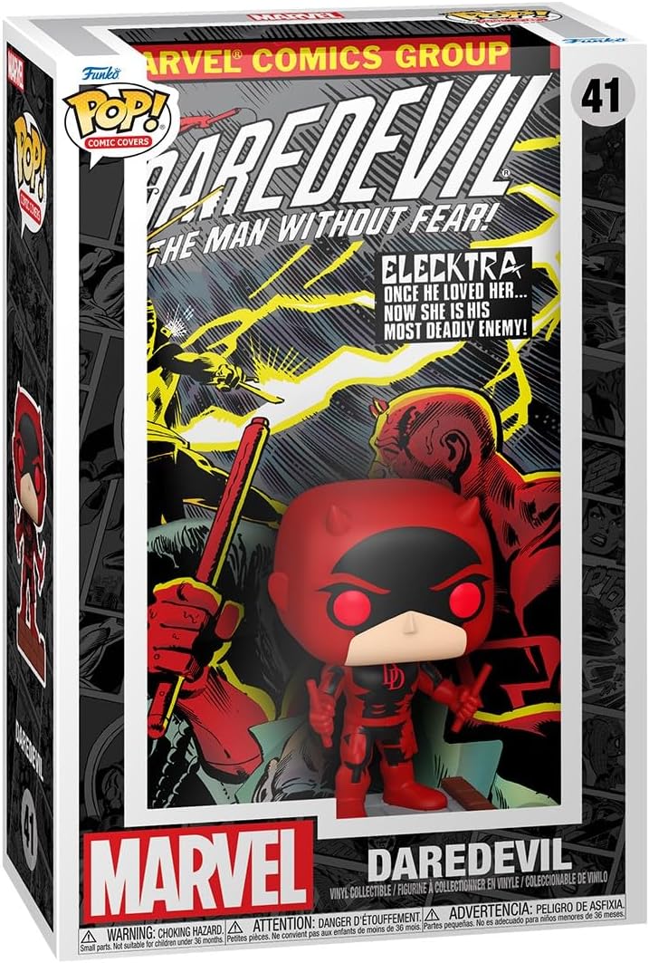 Funko Pop Comic Cover: Marvel – Daredevil #168 – Marvel Comics – Collectable Vinyl Figure – Gift Idea – Official Merchandise – Toys for Kids & Adults – Superheroes Fans – Model Figure for Collectors Funko Pop Comic Cover: Marvel – Daredevil #168 – Marvel Comics – Collectable Vinyl Figure – Gift Idea – Official Merchandise – Toys for Kids & Adults – Superheroes Fans – Model Figure for Collectors