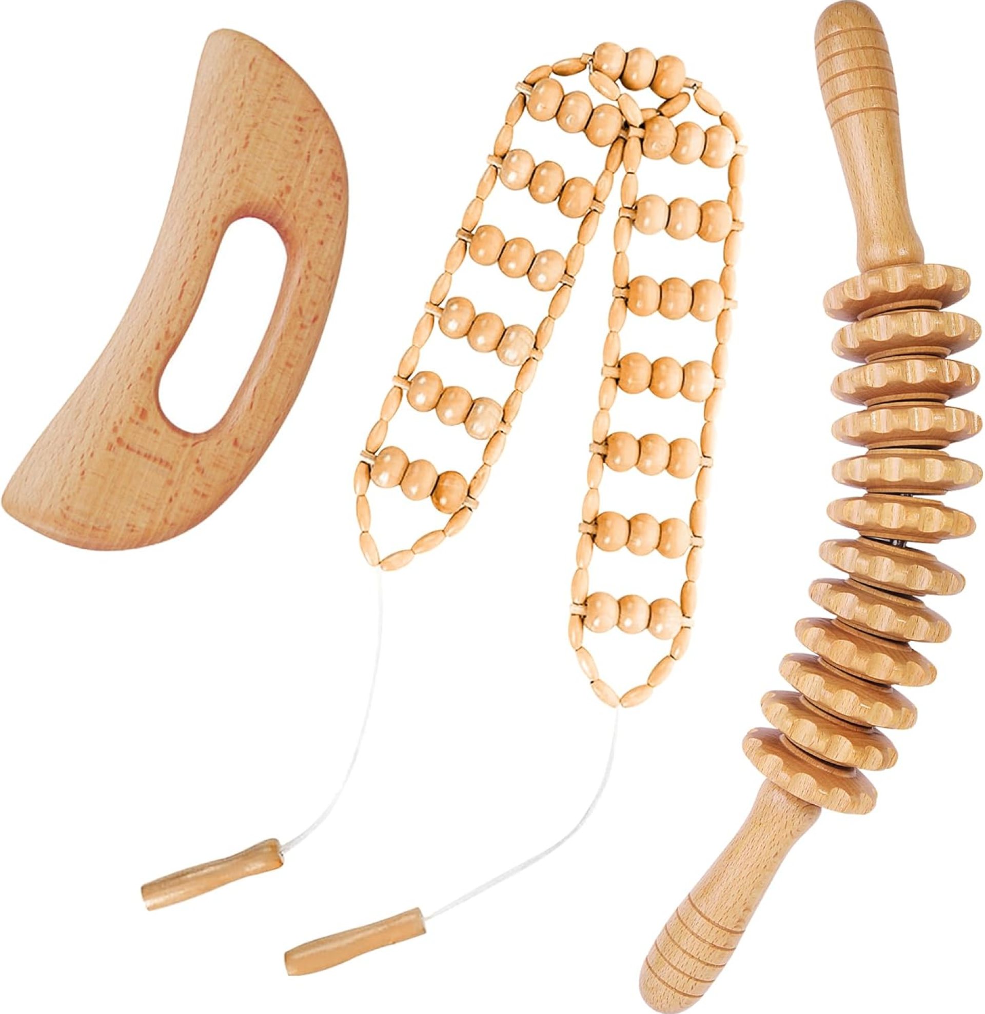 3Pcs Wood Therapy Massage Tools Lymphatic Drainage Massager Wooden Massager Body Sculpting Tools for Maderoterapia,Anti-Cellulite,Pain Relief 3Pcs Wood Therapy Massage Tools Lymphatic Drainage Massager Wooden Massager Body Sculpting Tools for Maderoterapia,Anti-Cellulite,Pain Relief