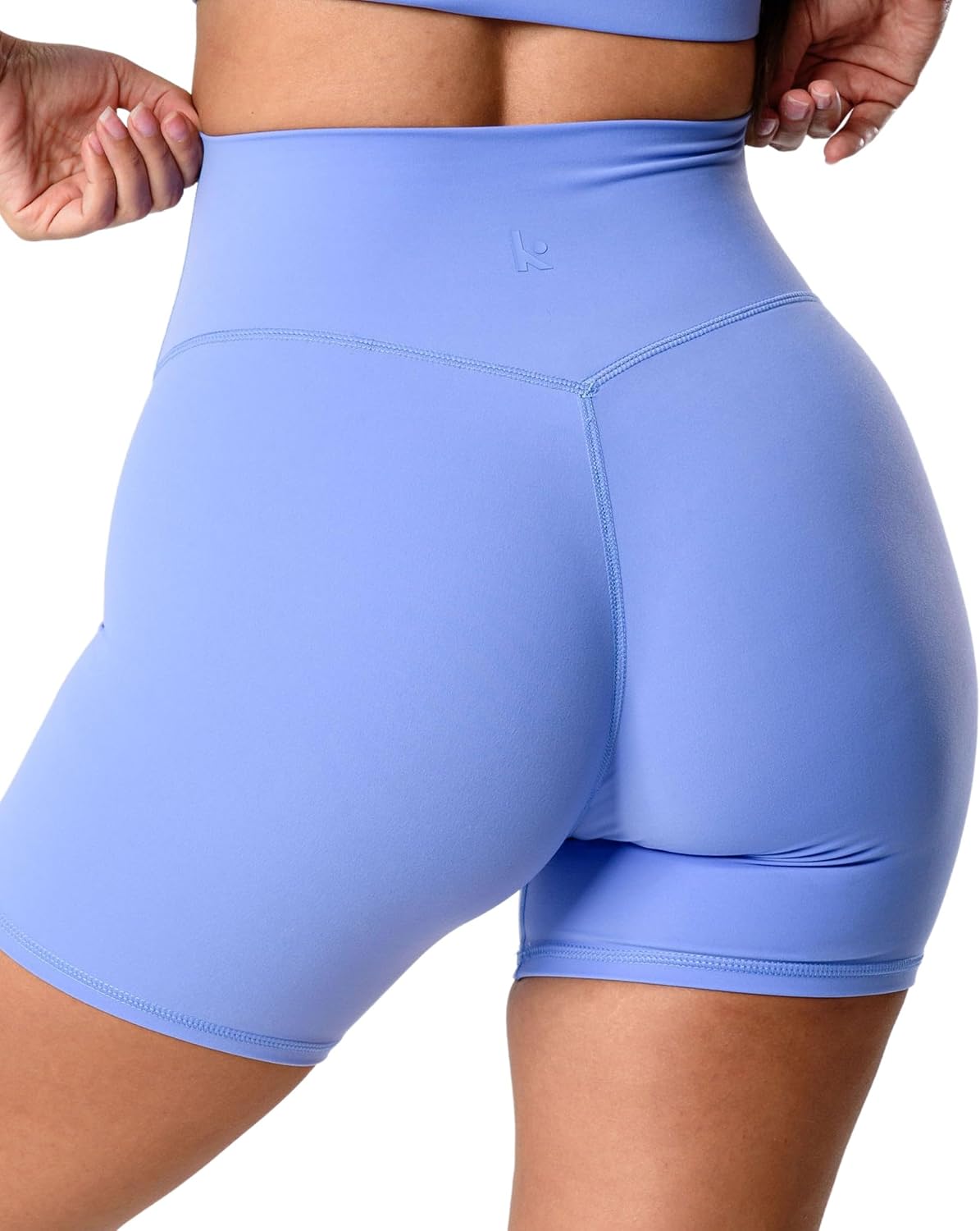 Kamo Fitness Featherlite Enhance 6″ Women’s Biker Shorts – No Front Seam, Soft, Butt-Lifting, High Waisted Kamo Fitness Featherlite Enhance 6″ Women’s Biker Shorts – No Front Seam, Soft, Butt-Lifting, High Waisted