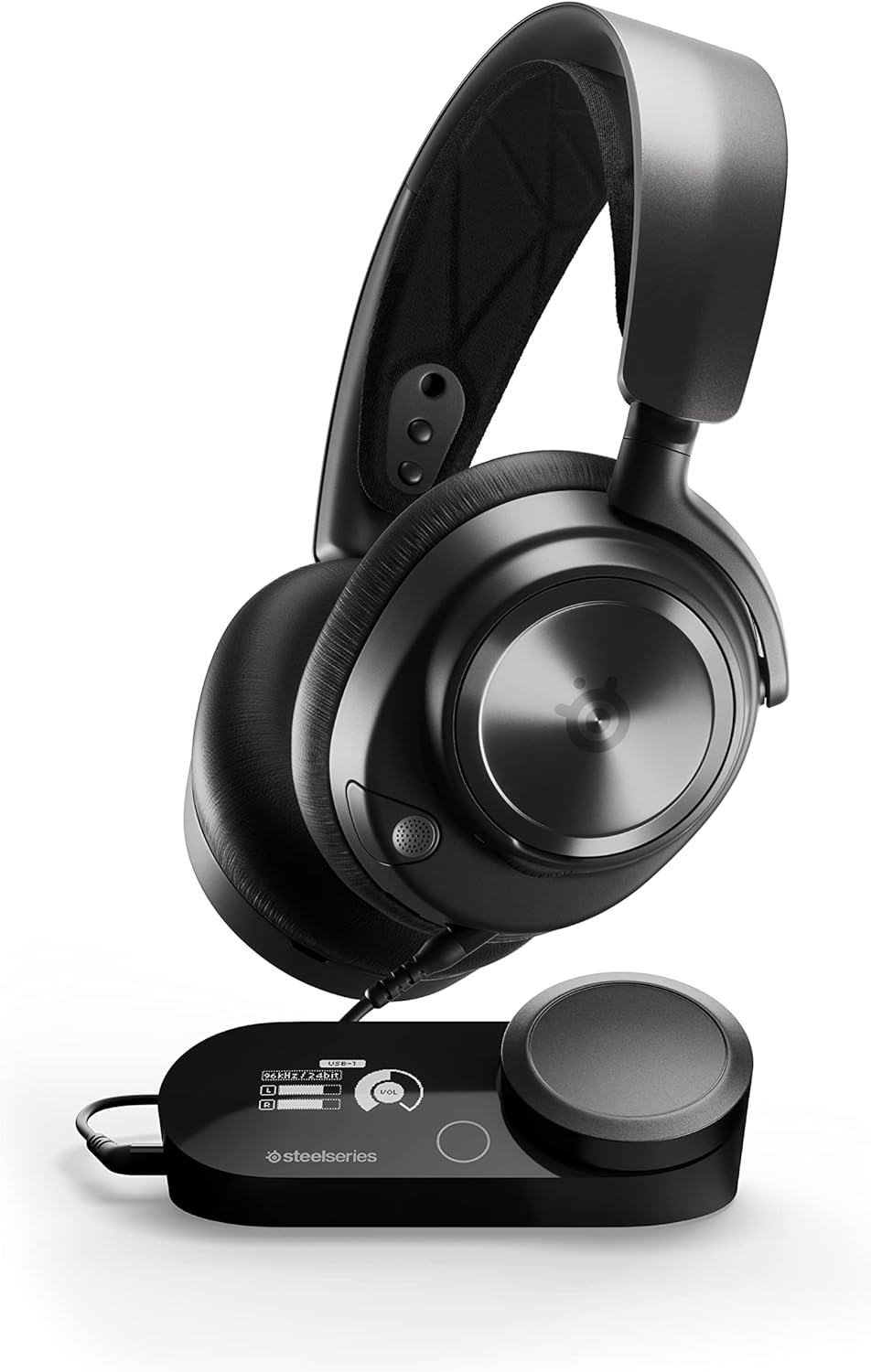 SteelSeries Arctis Nova Pro Multi-System Gaming Headset – Premium Drivers – Hi-Res Spatial Audio – GameDAC Gen 2 – ESS Quad-DAC – ClearCast Mic – PC, PS5, PS4, Switch (Renewed) SteelSeries Arctis Nova Pro Multi-System Gaming Headset – Premium Drivers – Hi-Res Spatial Audio – GameDAC Gen 2 – ESS Quad-DAC – ClearCast Mic – PC, PS5, PS4, Switch (Renewed)