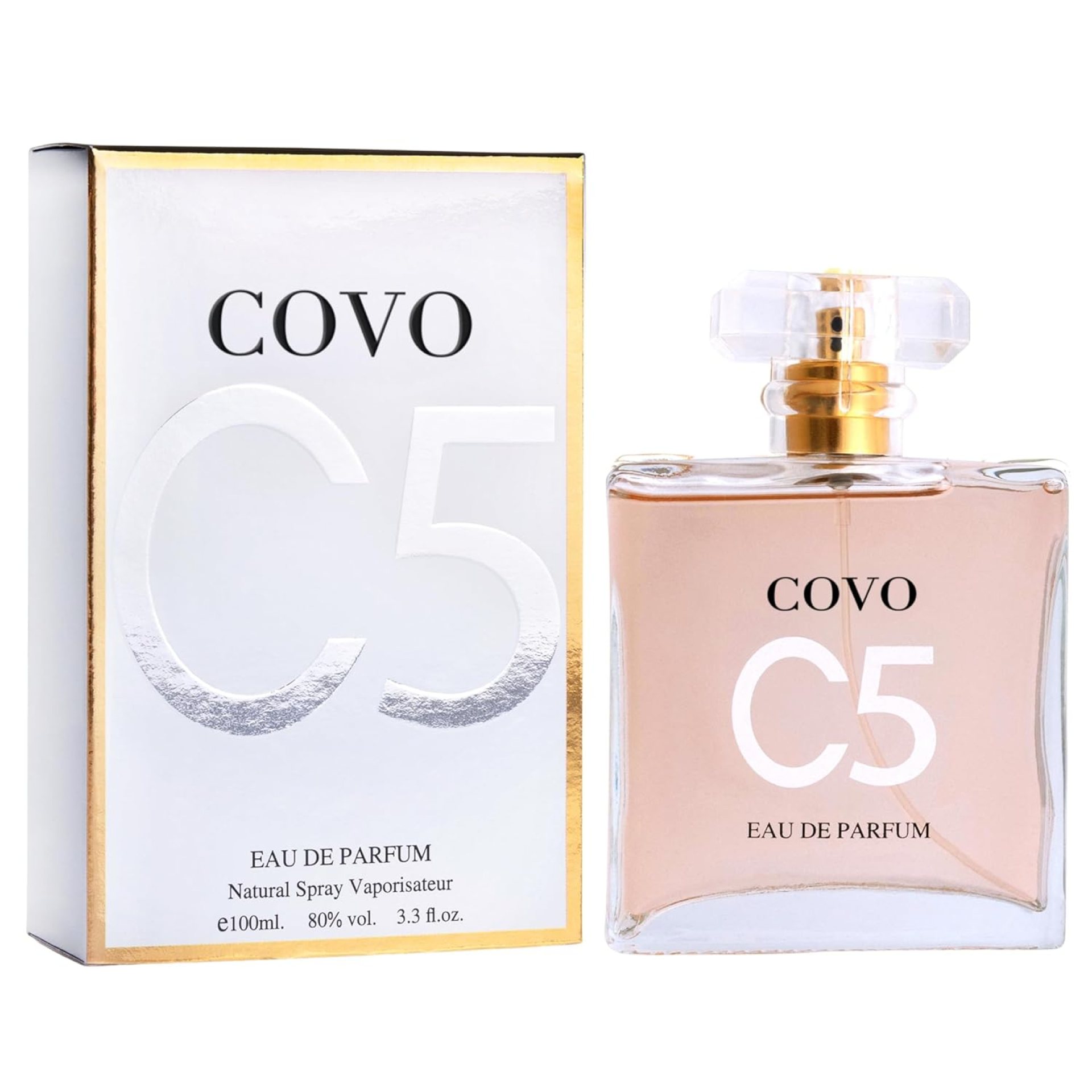 Covo C5 for Women Eau De Parfum Inspired by C. Coco Mademoiselle 3.4 fl oz- Pure Femininity in a Bottle – Delicate Floral Scents of Jasmine and May Rose – Cruelty-Free Perfume Precious Gift for Women Covo C5 for Women Eau De Parfum Inspired by C. Coco Mademoiselle 3.4 fl oz- Pure Femininity in a Bottle – Delicate Floral Scents of Jasmine and May Rose – Cruelty-Free Perfume Precious Gift for Women