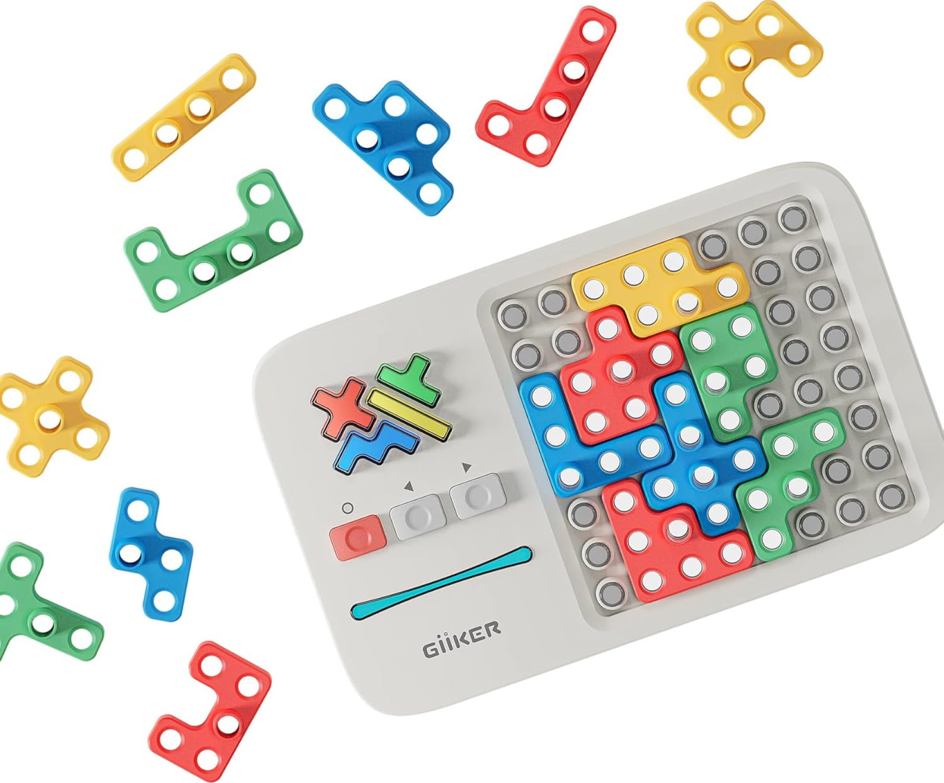 GiiKER Super Blocks STEM Toys – Pattern Matching Puzzle Game with 1000+ Challenges, Brain Teaser Toy for Kids & Teens, Travel Game & Birthday Gift for Boys and Girls GiiKER Super Blocks STEM Toys – Pattern Matching Puzzle Game with 1000+ Challenges, Brain Teaser Toy for Kids & Teens, Travel Game & Birthday Gift for Boys and Girls