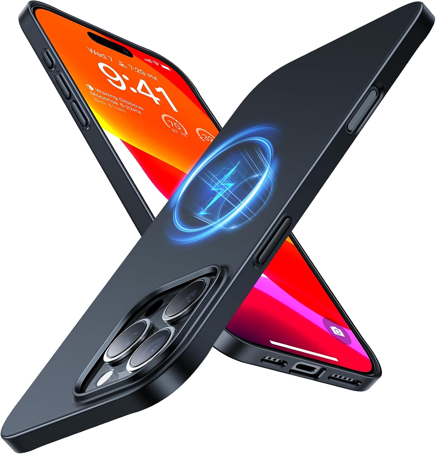 TORRAS Magnetic Slim-Fit for iPhone 16 Pro Max Case, Ultra-Thin 16 ProMax Phone Case Compatible with MagSafe, Light Anti-Scratch Matte Hard PC Bayer 6.9 inch OriginFit, Black TORRAS Magnetic Slim-Fit for iPhone 16 Pro Max Case, Ultra-Thin 16 ProMax Phone Case Compatible with MagSafe, Light Anti-Scratch Matte Hard PC Bayer 6.9 inch OriginFit, Black