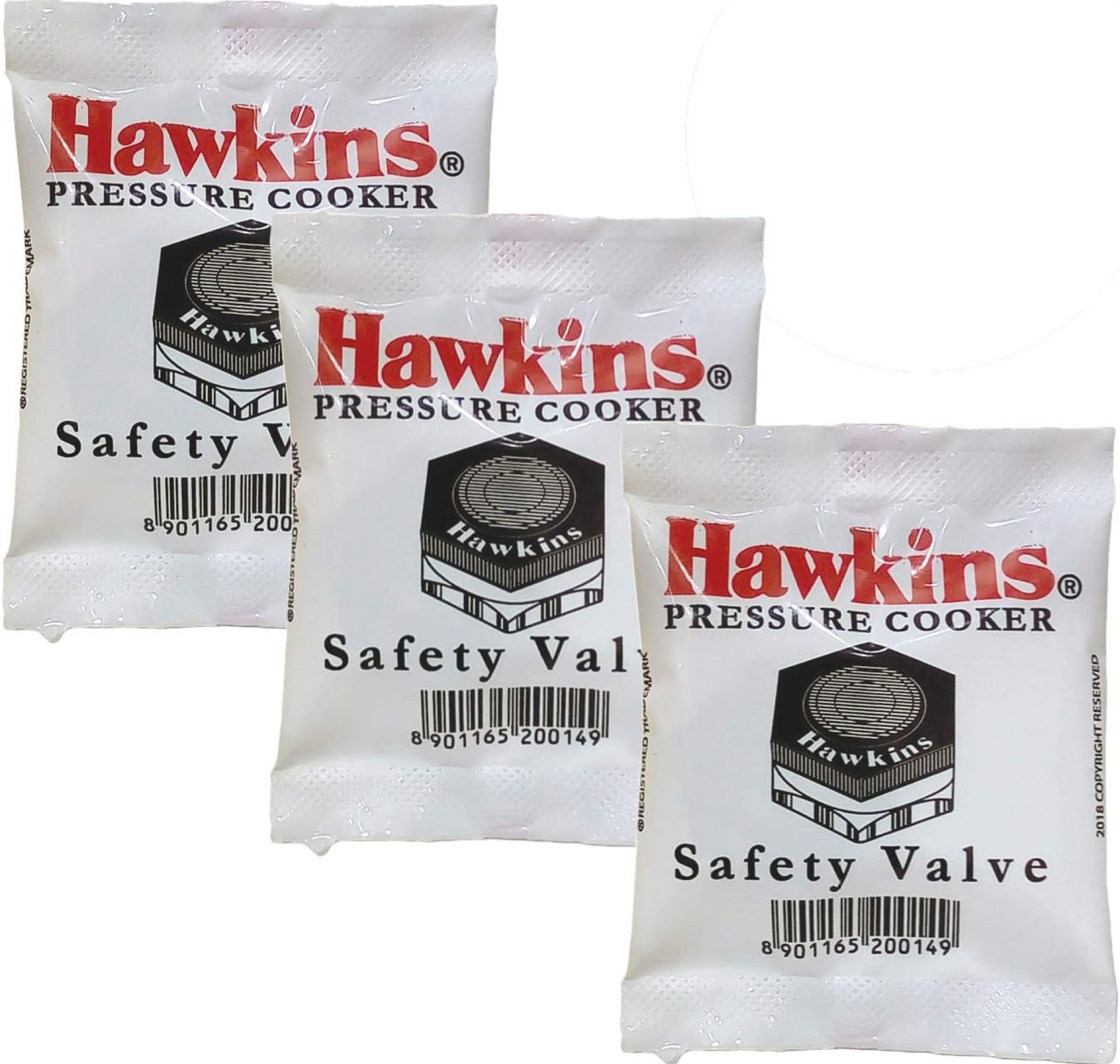 Hawkins B1010 3 Piece Pressure Cooker Safety Valve – B1010-3pcSet Hawkins B1010 3 Piece Pressure Cooker Safety Valve – B1010-3pcSet