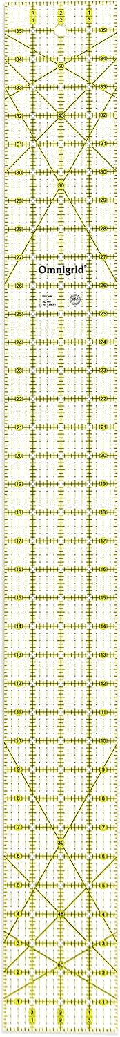 Dritz Omnigrid Ruler, Clear Dritz Omnigrid Ruler, Clear