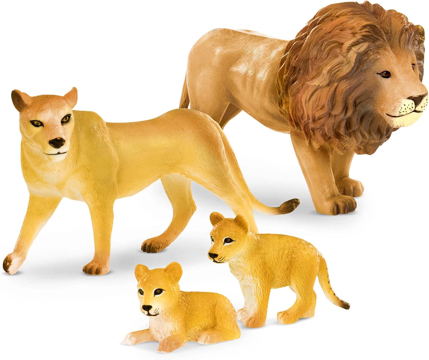 Terra by Battat – 4 Pieces Lion Family – Plastic Safari Animals for Kids – Realistic Animal Figures – Educational Toy – Inspires Imaginative Play – Perfect Gift for Boys & Girls – 3+ Years Terra by Battat – 4 Pieces Lion Family – Plastic Safari Animals for Kids – Realistic Animal Figures – Educational Toy – Inspires Imaginative Play – Perfect Gift for Boys & Girls – 3+ Years