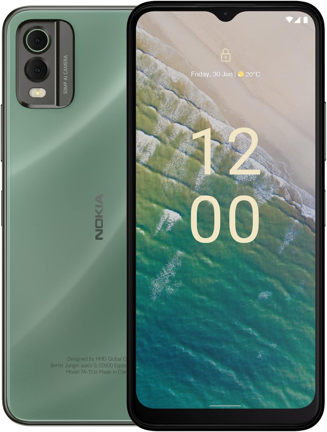 Nokia C32 | Android 13 | 3-Day Battery | Dual SIM | 50MP Dual Camera | 4/128GB | 6.5-Inch Screen | Unlocked GSM Smartphone | Not Compatible with Verizon or AT&T | Autumn Green Nokia C32 | Android 13 | 3-Day Battery | Dual SIM | 50MP Dual Camera | 4/128GB | 6.5-Inch Screen | Unlocked GSM Smartphone | Not Compatible with Verizon or AT&T | Autumn Green