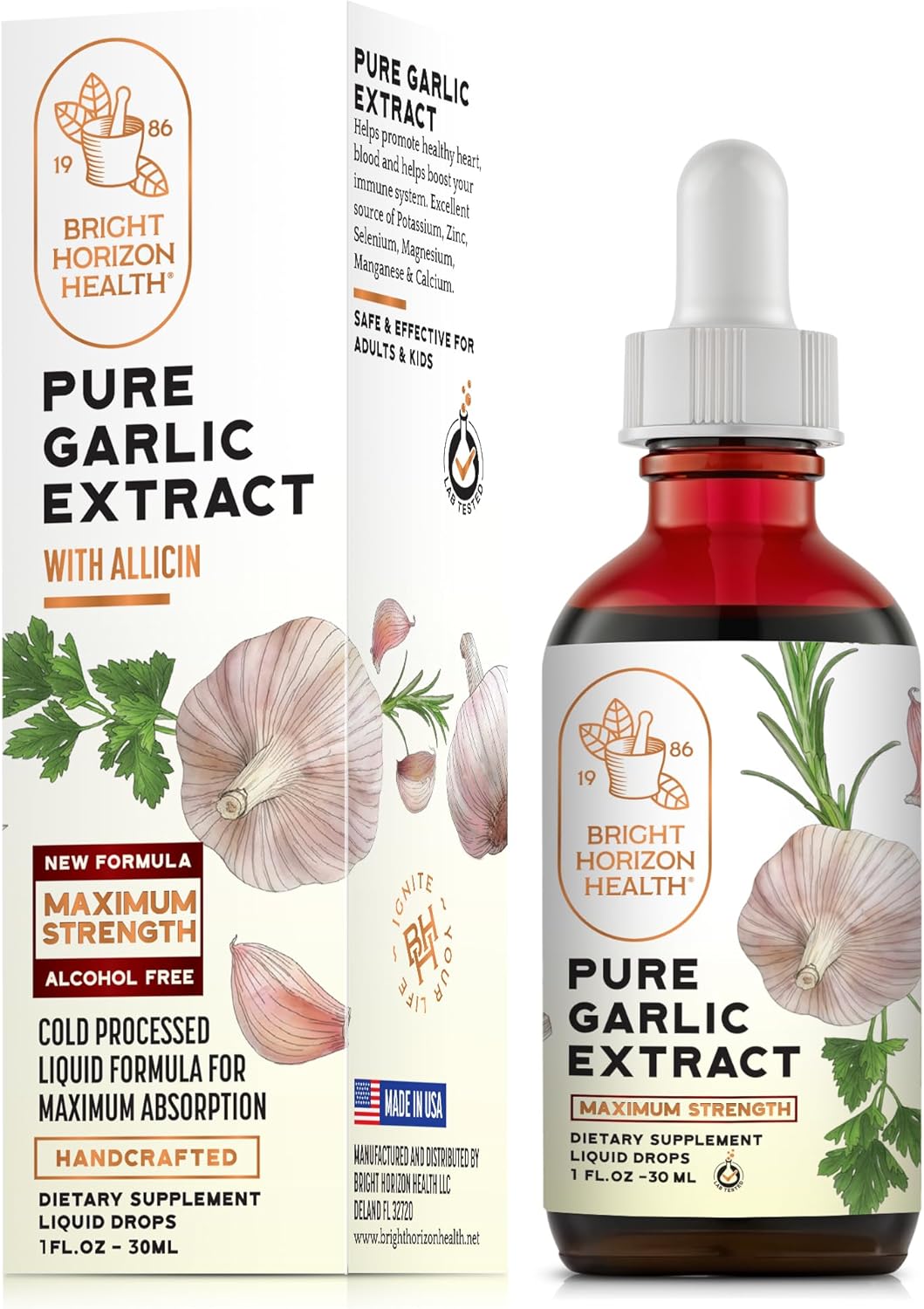 Pure Garlic Extract – Allicin Supplement – Immune Support. Alcohol-Free Formula, Vegan, Raw, Superfood – Liquid Garlic Oil Drops – 1 fl.oz Pure Garlic Extract – Allicin Supplement – Immune Support. Alcohol-Free Formula, Vegan, Raw, Superfood – Liquid Garlic Oil Drops – 1 fl.oz