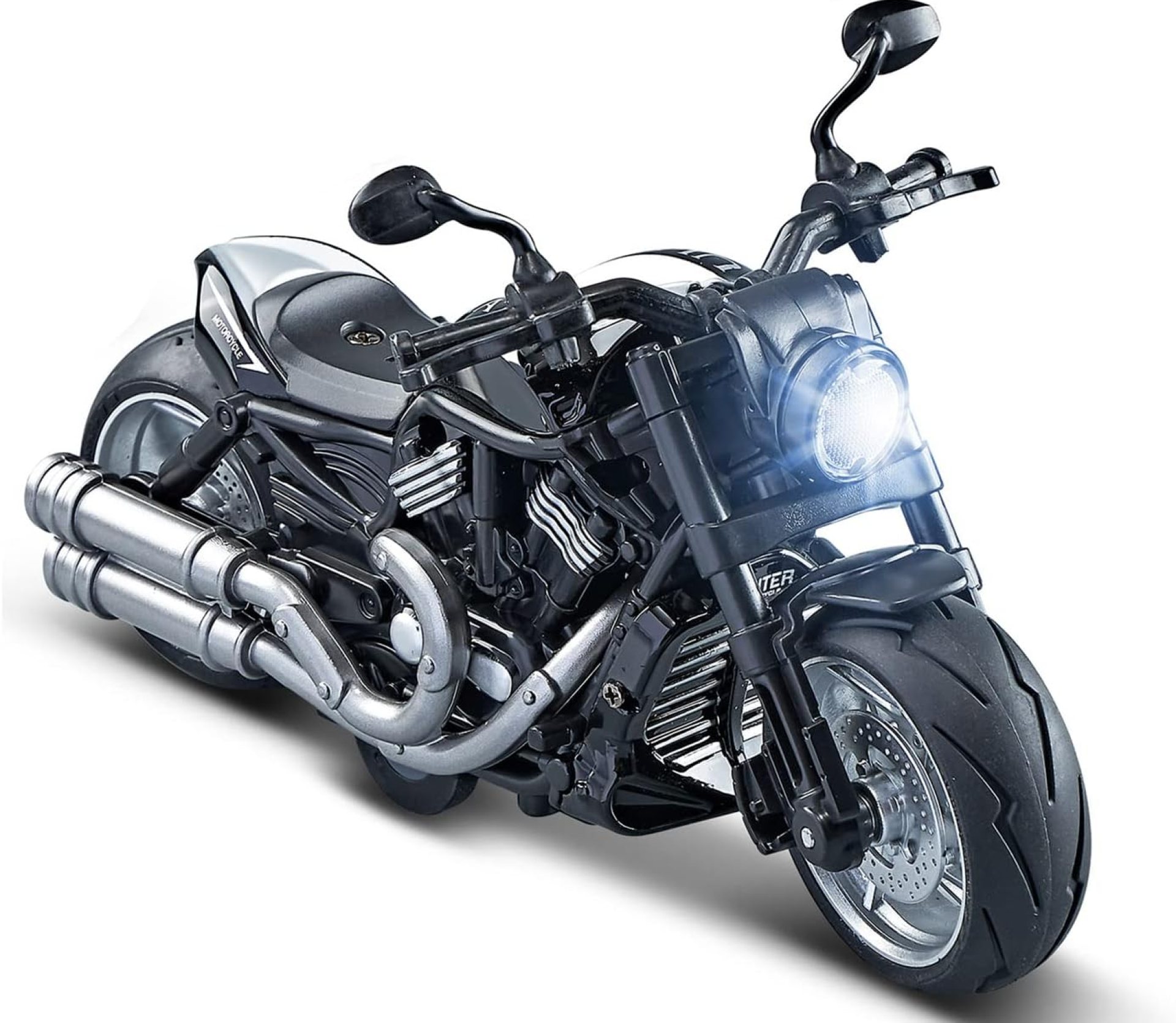 Pull Back Motorcycles Toy, Moto Gift with Music Lighting, Wolverine Motorcycle Toys for Boys Kids Age 3-12 Year Old (Black) Pull Back Motorcycles Toy, Moto Gift with Music Lighting, Wolverine Motorcycle Toys for Boys Kids Age 3-12 Year Old (Black)