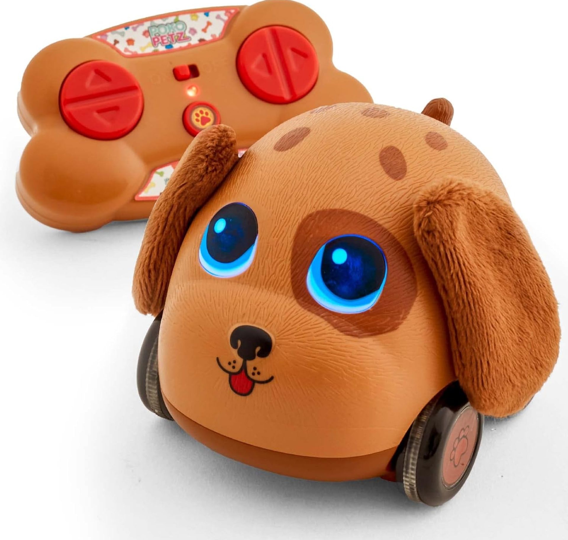 Flybar Poko Petz, Remote Control Car for Toddlers Dog Toys – 2.4GH for Boys and Girls, Light Up, Singing, Talking Toy, Preschool, Best Birthday, Toddler Gifts for Ages 3 and Up Flybar Poko Petz, Remote Control Car for Toddlers Dog Toys – 2.4GH for Boys and Girls, Light Up, Singing, Talking Toy, Preschool, Best Birthday, Toddler Gifts for Ages 3 and Up