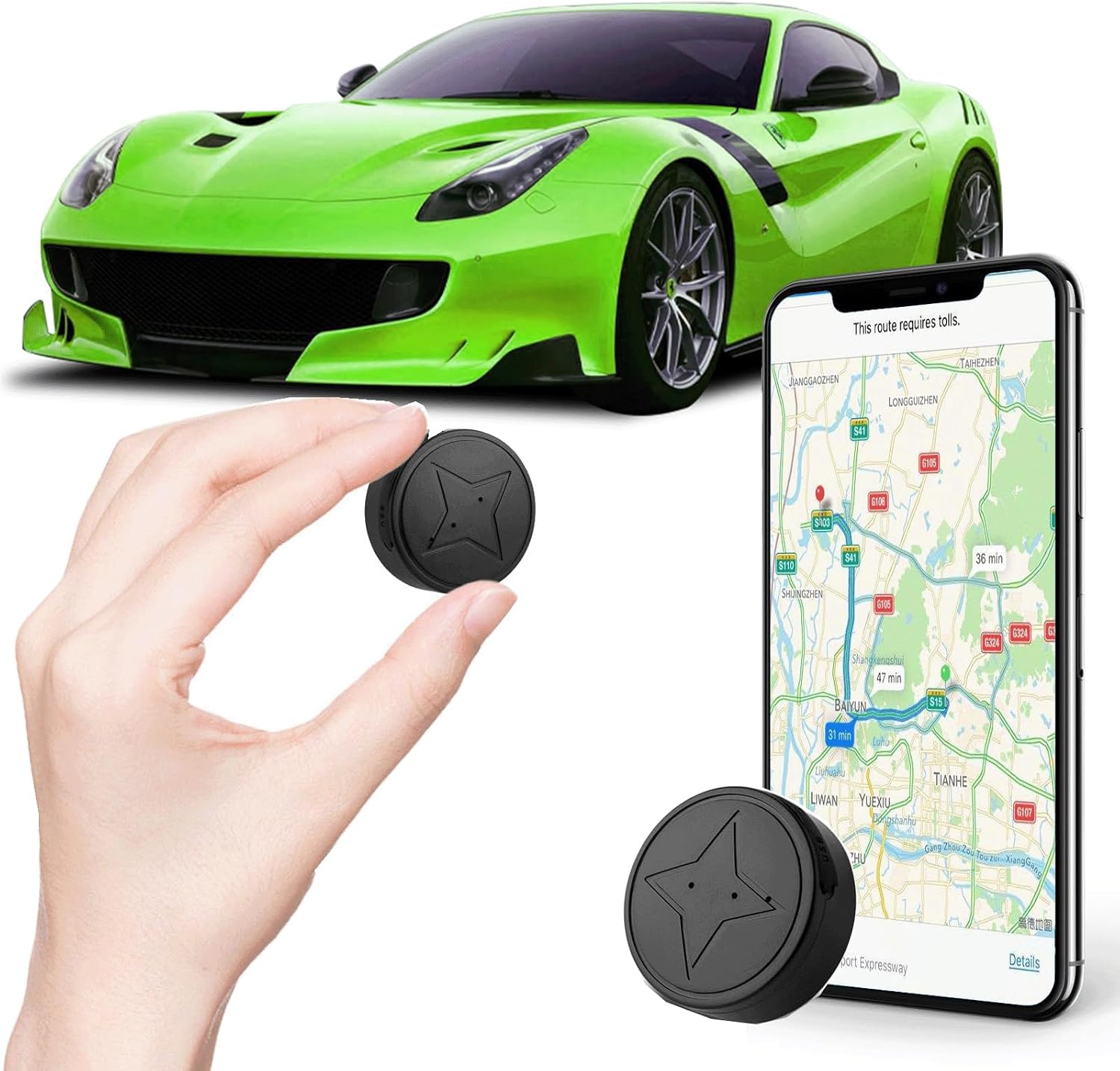 Mini GPS Tracker for Vehicles No Subscription – Car GPS Tracker Portable Real Time Magnetic GPS Tracking Device for Cars Full Global Coverage Location Tracker for Kids,Trucks/Person,No Monthly Fee Mini GPS Tracker for Vehicles No Subscription – Car GPS Tracker Portable Real Time Magnetic GPS Tracking Device for Cars Full Global Coverage Location Tracker for Kids,Trucks/Person,No Monthly Fee