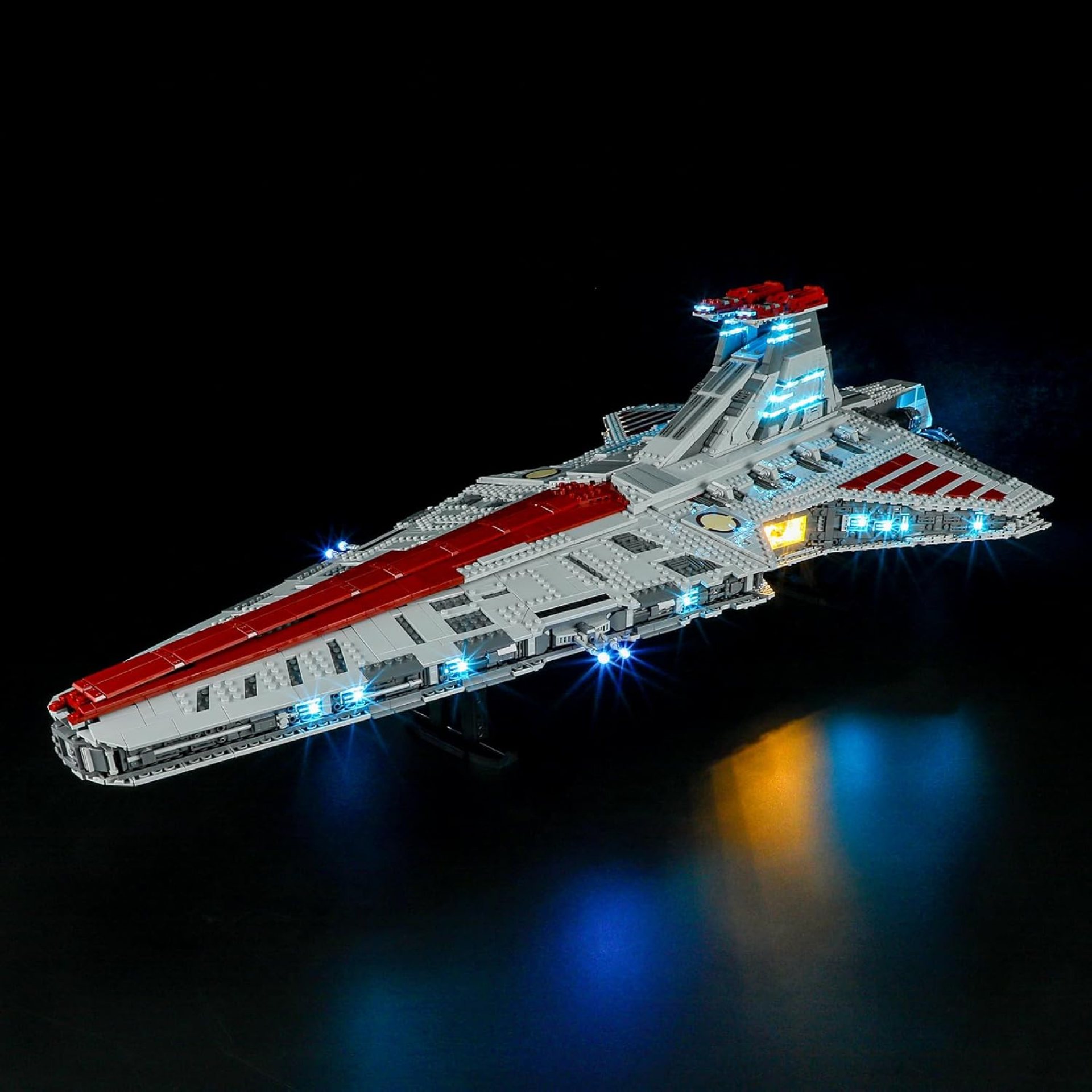 BRIKSMAX Led Lighting Kit for LEGO-75367 Venator-Class Republic Attack Cruiser – Compatible with Lego Star Wars Building Set- Not Include Lego Set BRIKSMAX Led Lighting Kit for LEGO-75367 Venator-Class Republic Attack Cruiser – Compatible with Lego Star Wars Building Set- Not Include Lego Set
