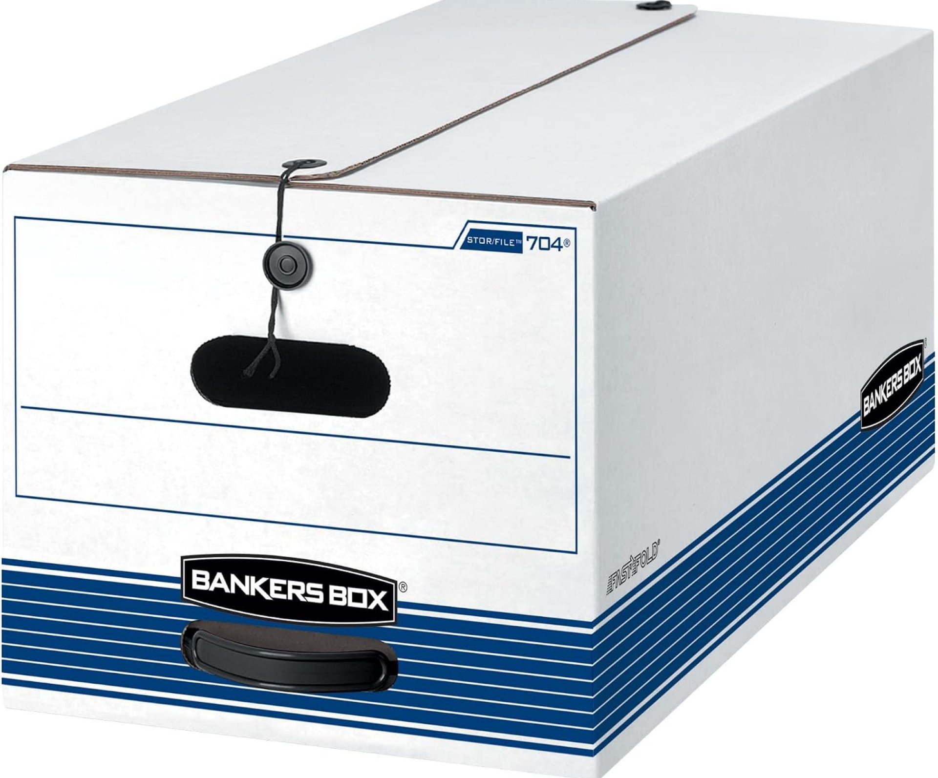 Bankers Box STOR/FILE Medium-Duty Storage Boxes, FastFold, String and Button, Letter, Case of 12 (00704) Bankers Box STOR/FILE Medium-Duty Storage Boxes, FastFold, String and Button, Letter, Case of 12 (00704)
