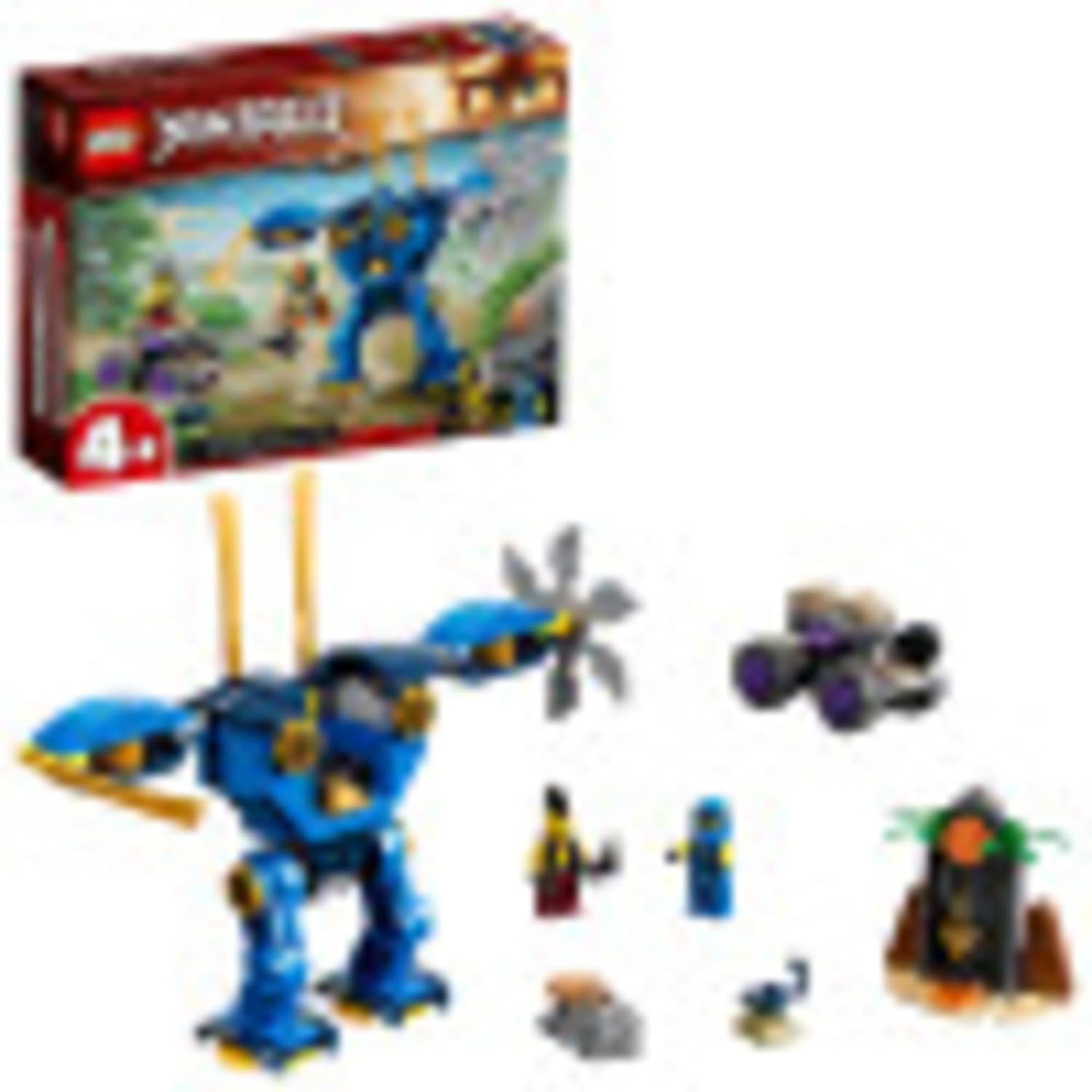 LEGO NINJAGO Legacy Jay’s Electro Mech 71740 Ninja Toy Building Kit Featuring Collectible Minifigures; Great Gift for Kids Aged 4 and Up Who Love Imaginative Toys, New 2021 (106 Pieces) LEGO NINJAGO Legacy Jay’s Electro Mech 71740 Ninja Toy Building Kit Featuring Collectible Minifigures; Great Gift for Kids Aged 4 and Up Who Love Imaginative Toys, New 2021 (106 Pieces)
