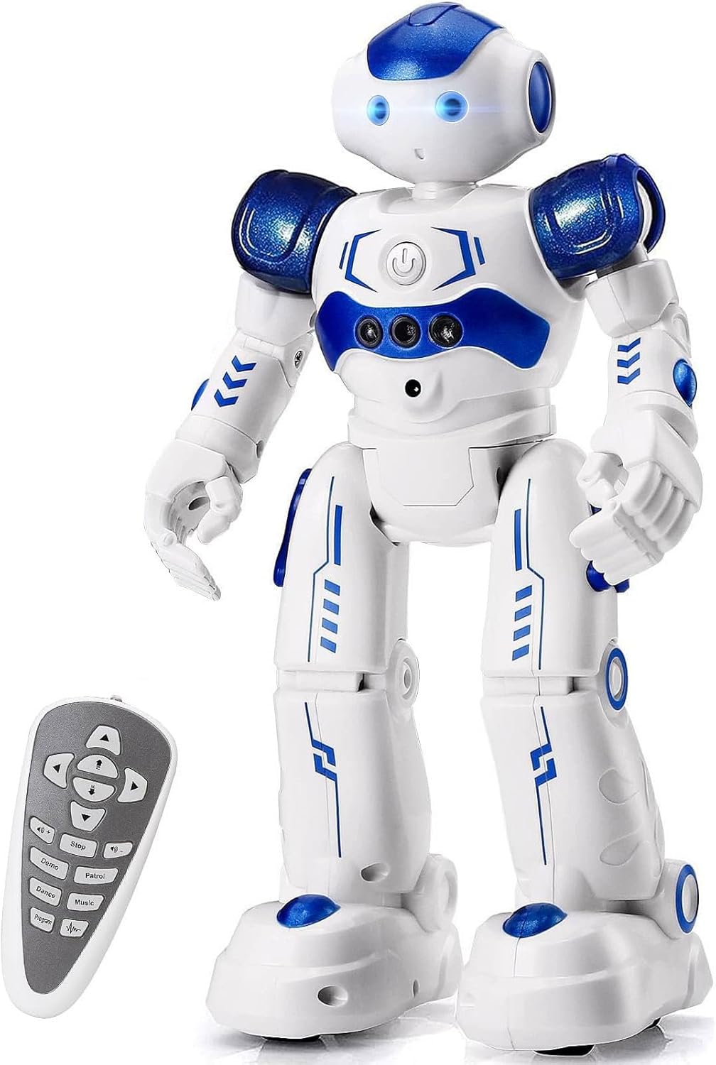 KingsDragon RC Robot Toys for Kids, Gesture & Sensing Programmable Remote Control Smart Robot for Age 3 4 5 6 7 8 Year Old Boys Girls Birthday Gift Present KingsDragon RC Robot Toys for Kids, Gesture & Sensing Programmable Remote Control Smart Robot for Age 3 4 5 6 7 8 Year Old Boys Girls Birthday Gift Present
