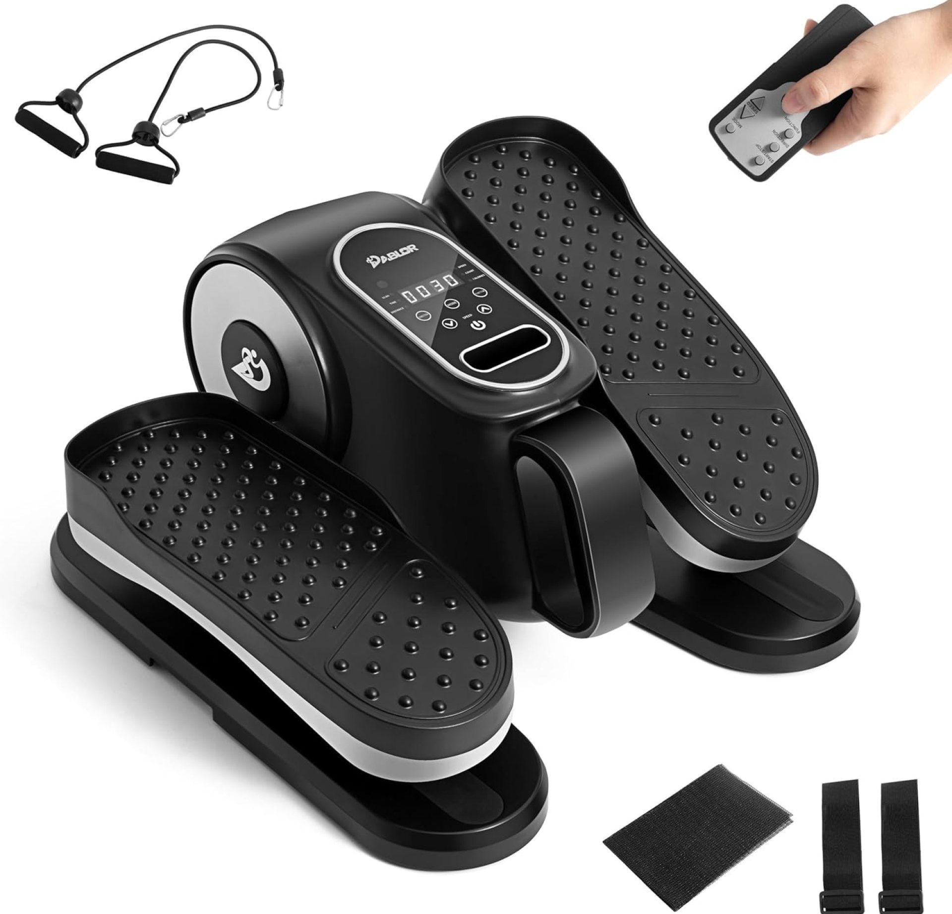 Under Desk Elliptical Machine, Ellipse Leg Exerciser As Seen On TV with Remote, 12 Speed Levels for Whole Family, Forward & Reverse Direction, Auto & Manual Mode, Quiet Portable Machine, Home & Office Under Desk Elliptical Machine, Ellipse Leg Exerciser As Seen On TV with Remote, 12 Speed Levels for Whole Family, Forward & Reverse Direction, Auto & Manual Mode, Quiet Portable Machine, Home & Office