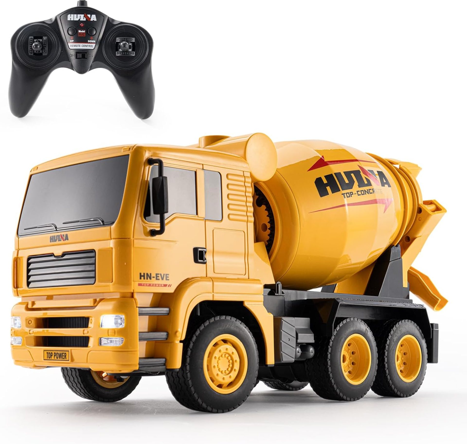 6CH Remote Control Mixer Truck Toy, Cement Mixer Trucks for Boys, Rechargeable RC Construction Toys Vehicle, Christmas Birthday Gifts Ideas for Kids Adults, 1:18 Scale Truck (with Gift) 6CH Remote Control Mixer Truck Toy, Cement Mixer Trucks for Boys, Rechargeable RC Construction Toys Vehicle, Christmas Birthday Gifts Ideas for Kids Adults, 1:18 Scale Truck (with Gift)