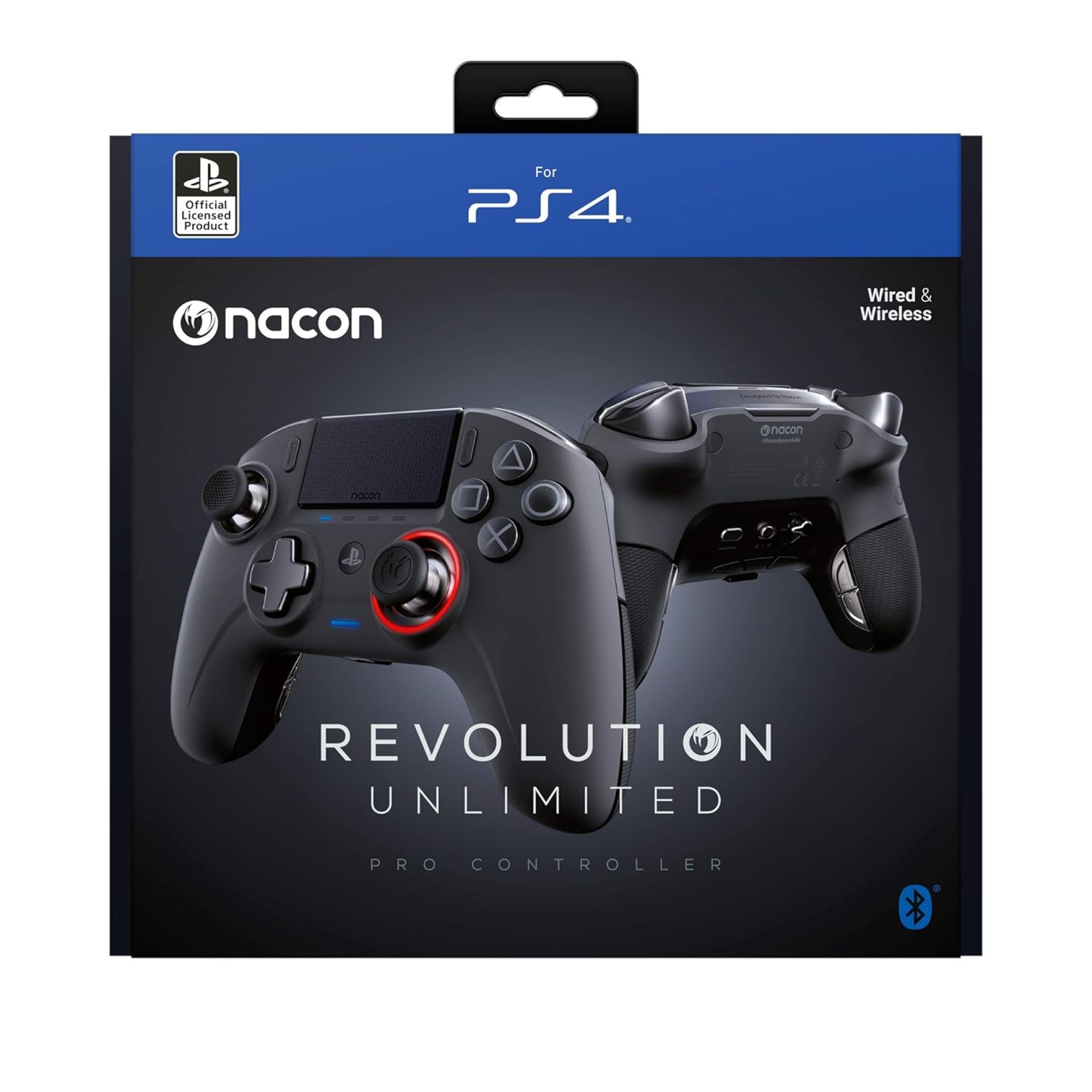 NACON Controller Esports Revolution Unlimited Pro V3 PS4 Playstation 4 / PC – Wireless/Wired – Nacon-311608 NACON Controller Esports Revolution Unlimited Pro V3 PS4 Playstation 4 / PC – Wireless/Wired – Nacon-311608