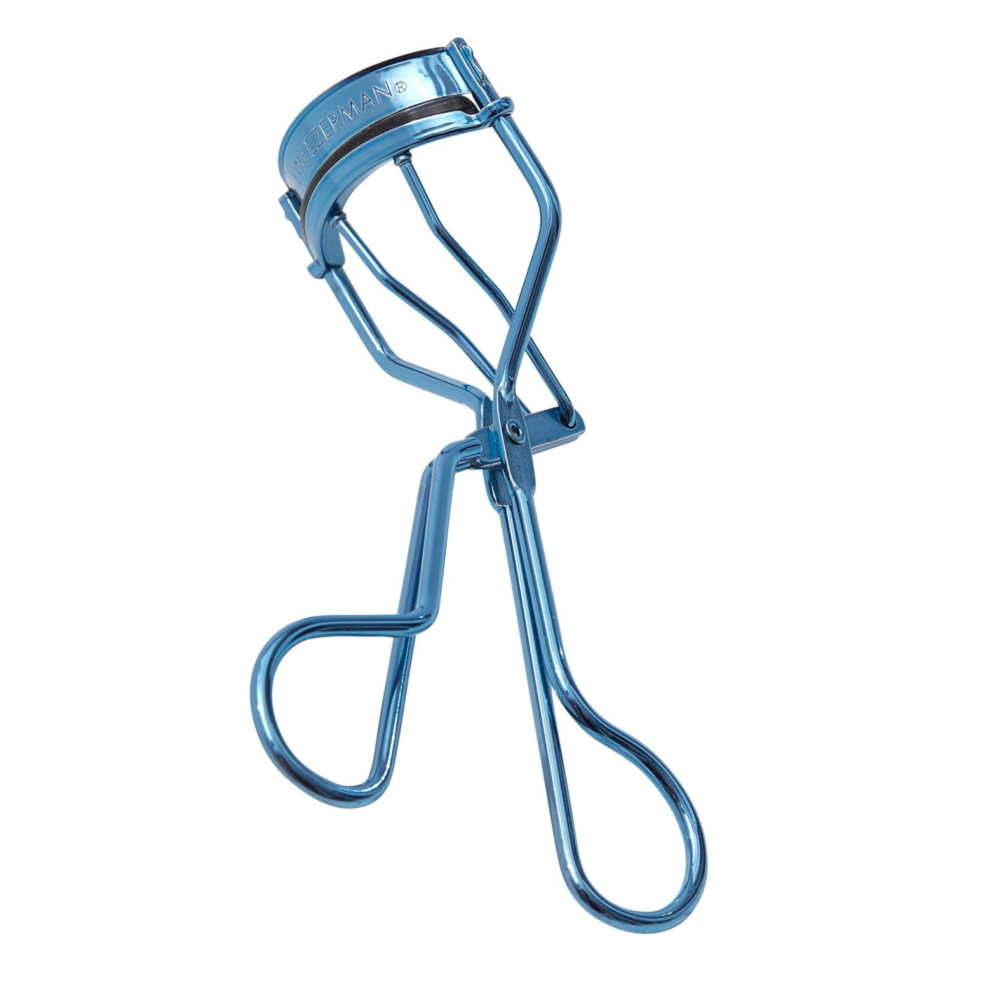 Tweezerman Classic Eyelash Curler (Bell Bottom Blue) – Lash Curler for All Eye Shapes Tweezerman Classic Eyelash Curler (Bell Bottom Blue) – Lash Curler for All Eye Shapes