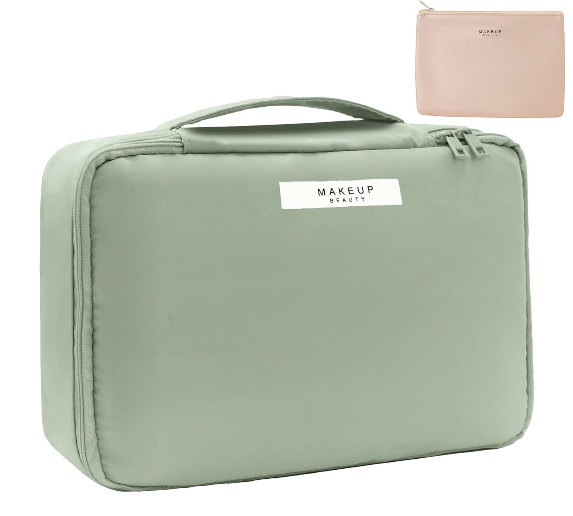 Travel Makeup Bag Cosmetic Bag Makeup Bag Toiletry bag for women and men (Green) Travel Makeup Bag Cosmetic Bag Makeup Bag Toiletry bag for women and men (Green)