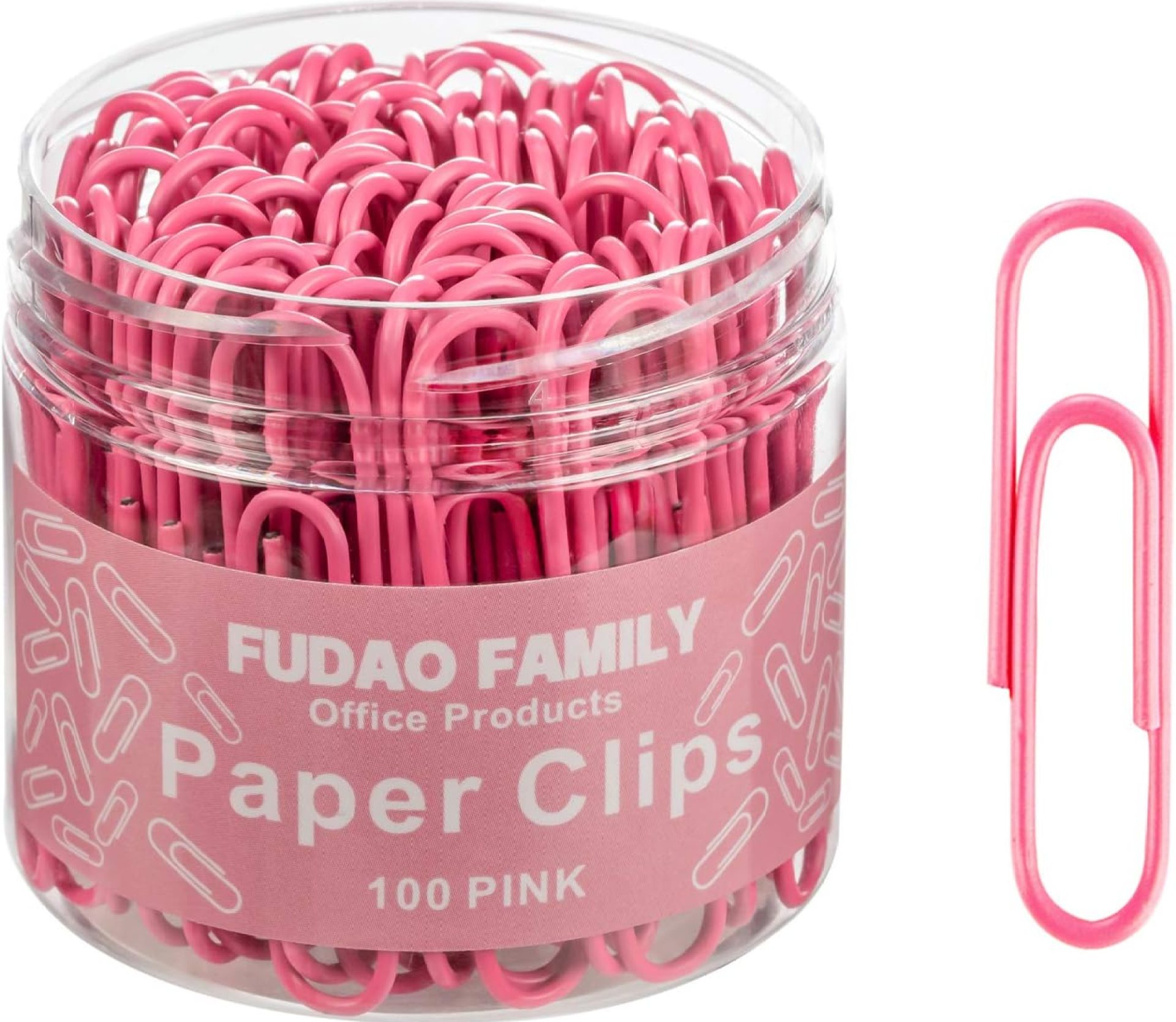 Jumbo Paper Clips, 2 Inch Large Paper Clip, 100 pcs Paperclips (Jumbo, Pink) Jumbo Paper Clips, 2 Inch Large Paper Clip, 100 pcs Paperclips (Jumbo, Pink)